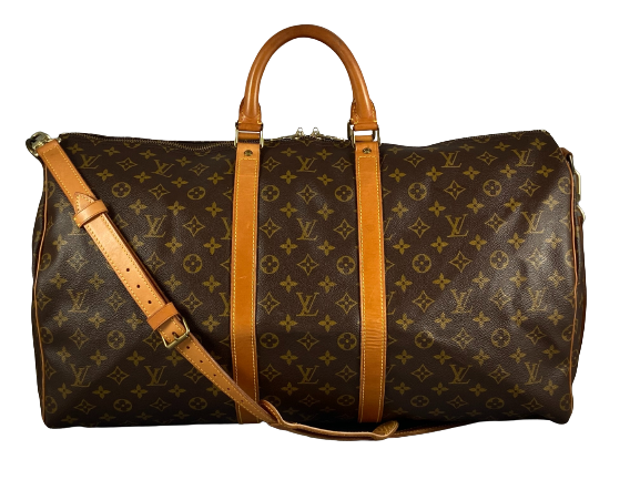 Louis Vuitton Keepall 55 Bandoulière Monogram Canvas