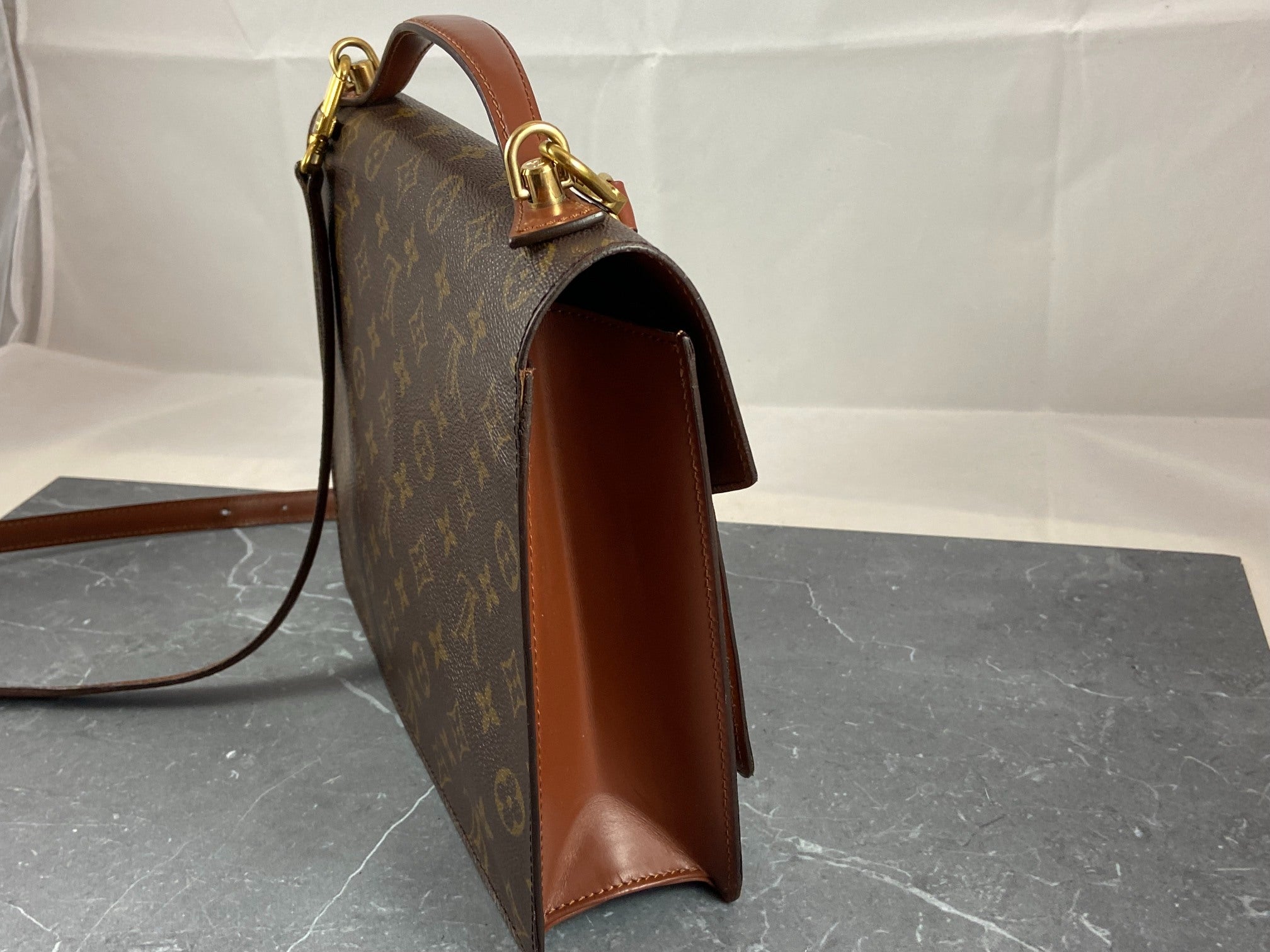 Louis Vuitton Monceau 28 Monogram Canvas