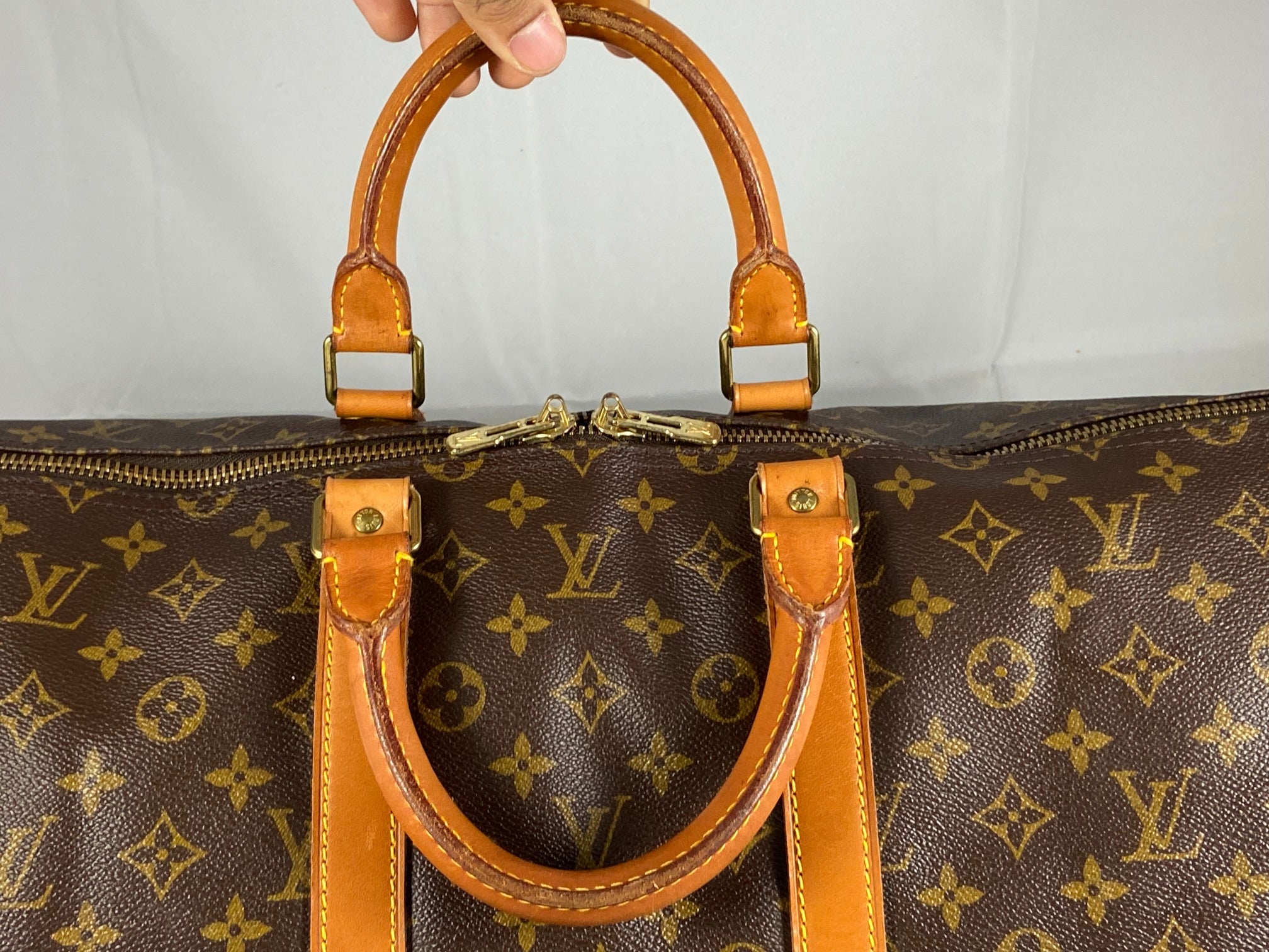 Louis Vuitton Keepall 55 Bandoulière Monogram Canvas