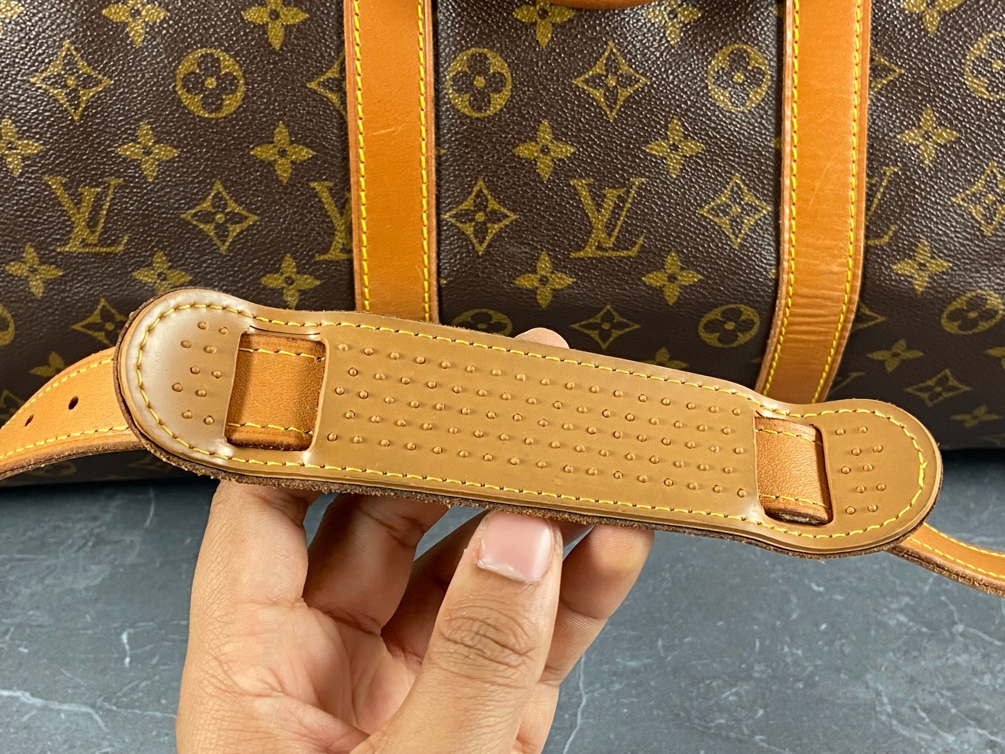 Louis Vuitton Keepall 55 Bandoulière Monogram Canvas