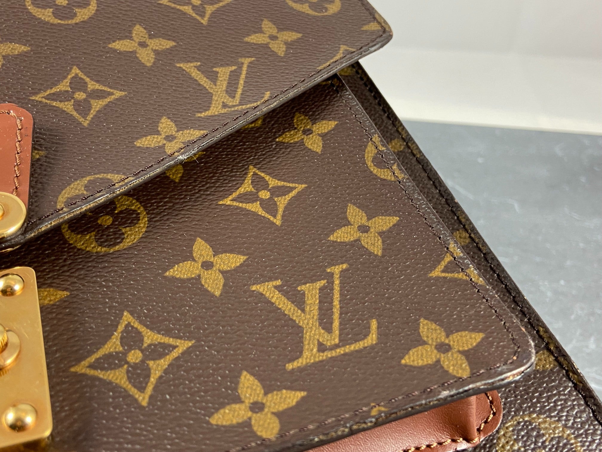 Louis Vuitton Monceau 28 Monogram Canvas