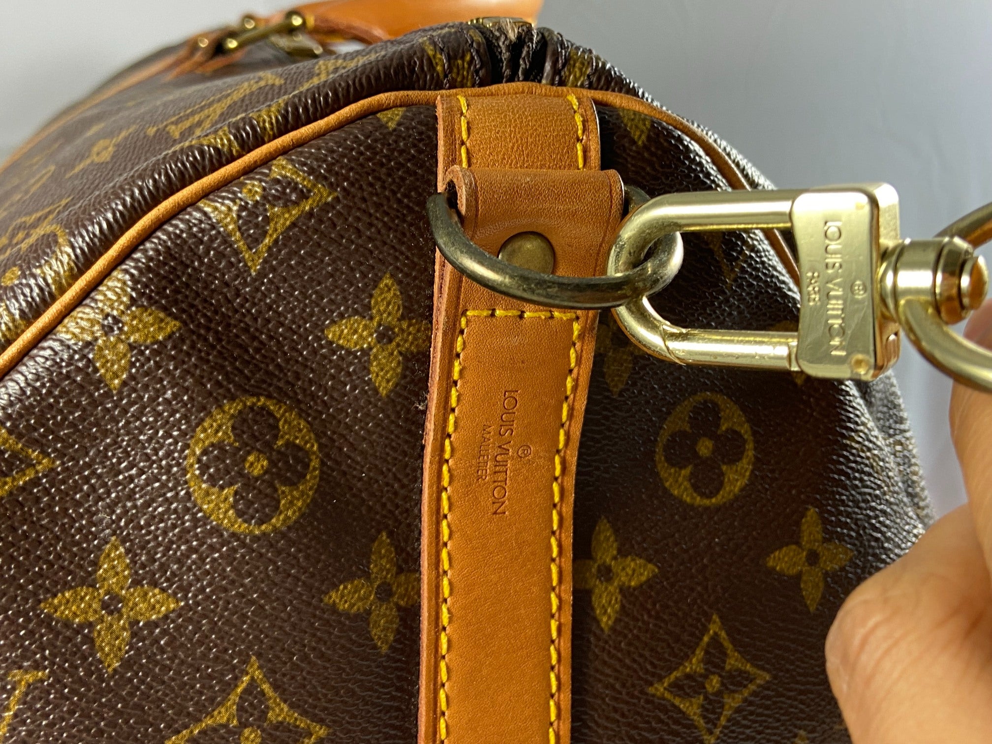Louis Vuitton Keepall 55 Bandoulière Monogram Canvas