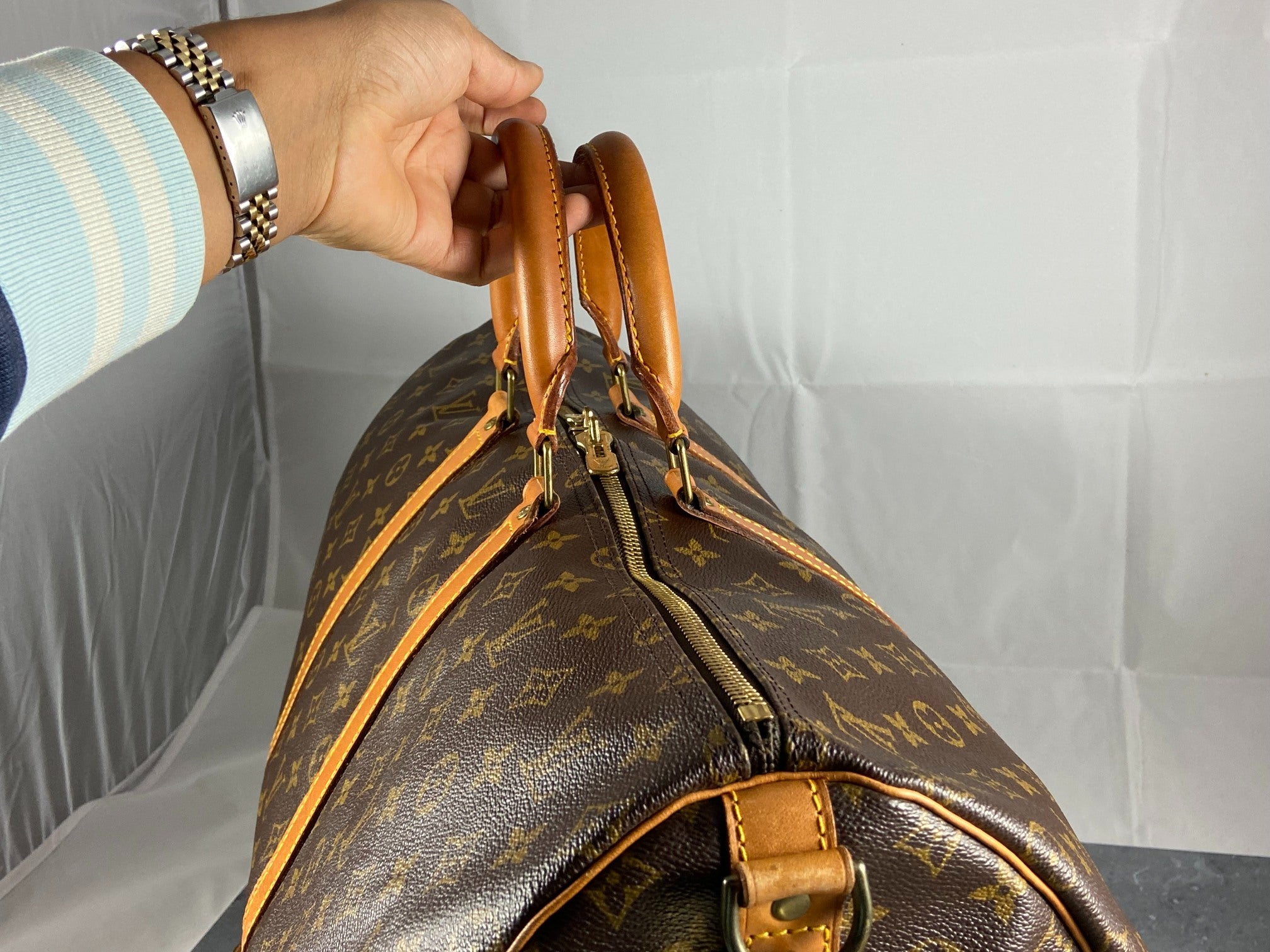 Louis Vuitton Keepall 55 Bandoulière Monogram Canvas
