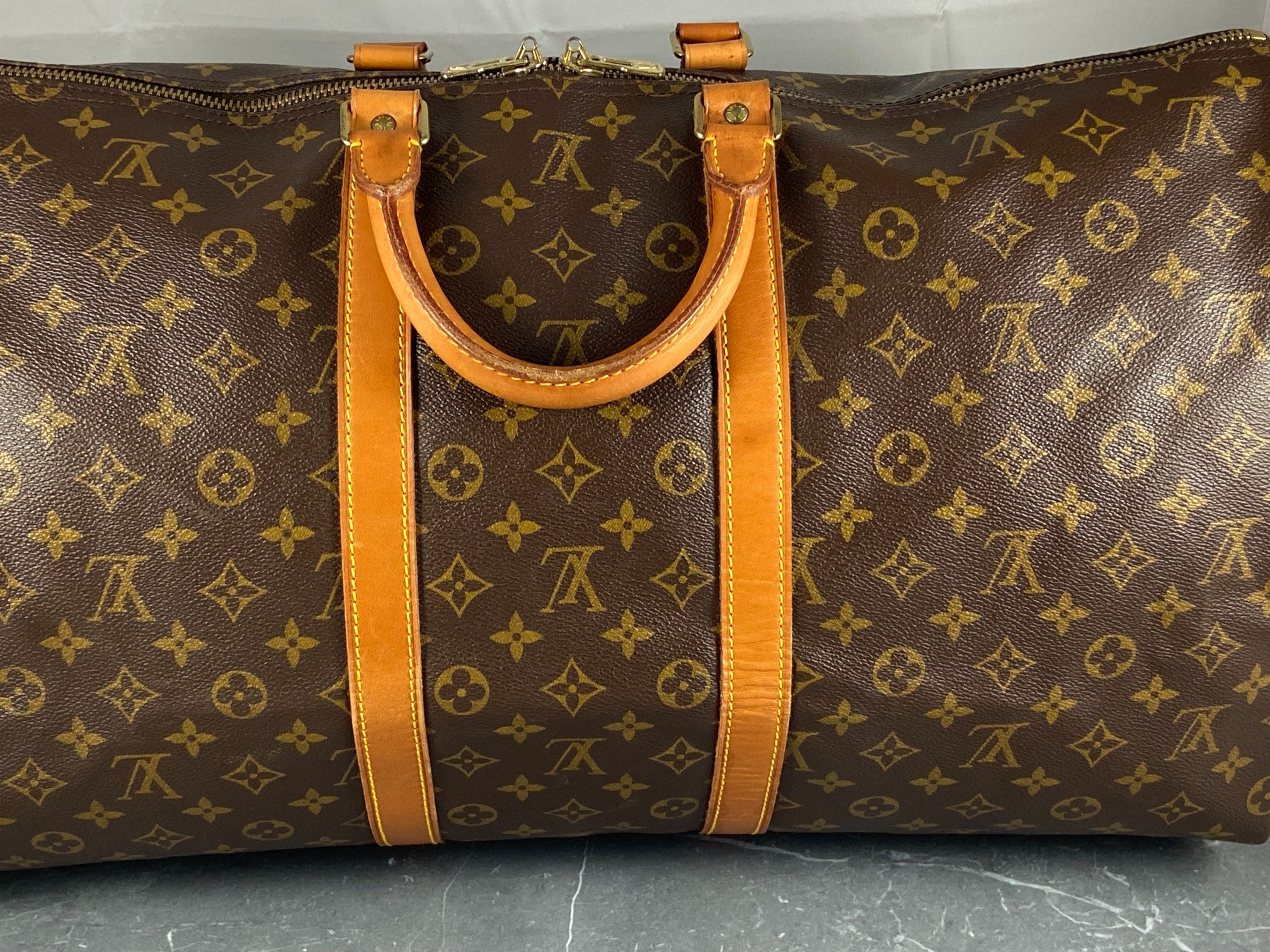 Louis Vuitton Keepall 55 Bandoulière Monogram Canvas