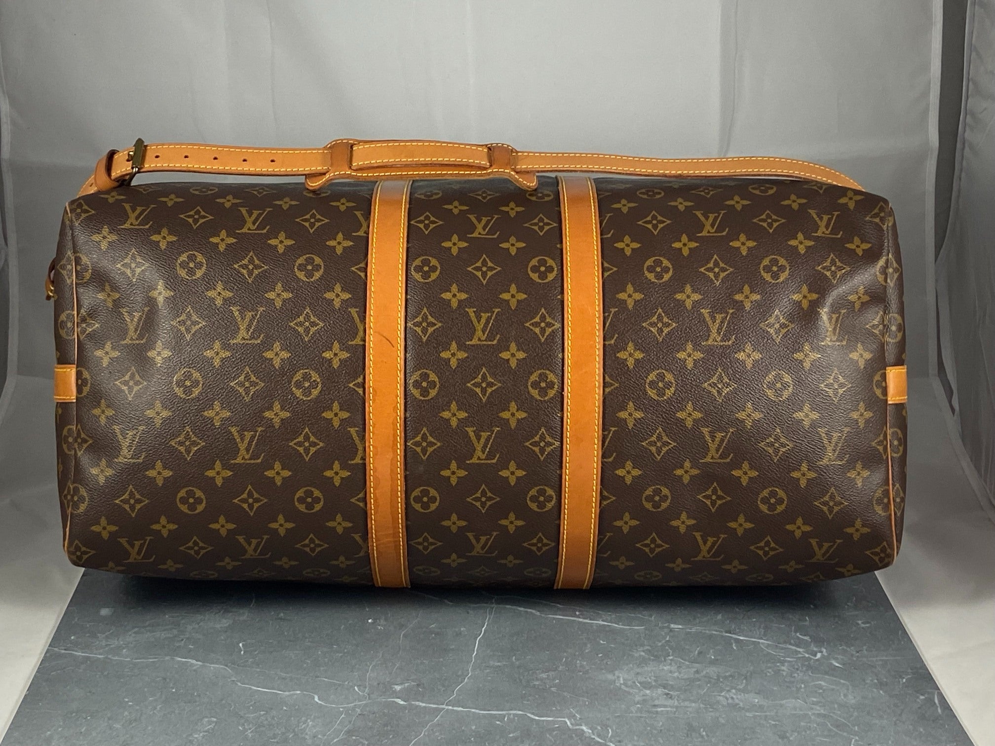 Louis Vuitton Keepall 55 Bandoulière Monogram Canvas