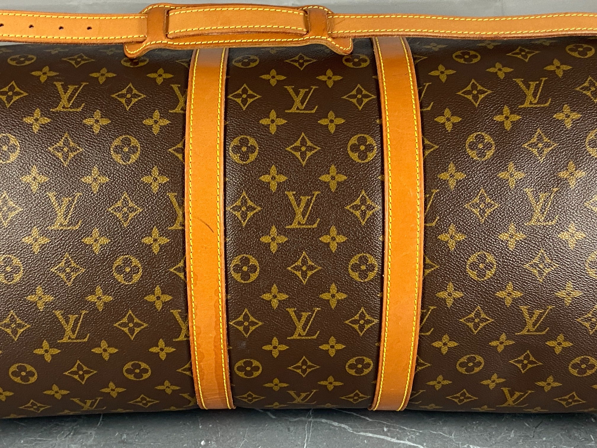 Louis Vuitton Keepall 55 Bandoulière Monogram Canvas