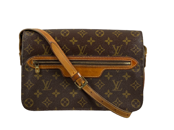 Louis Vuitton 1992 Vintage Brown Monogram St. Germain Crossbody Bag