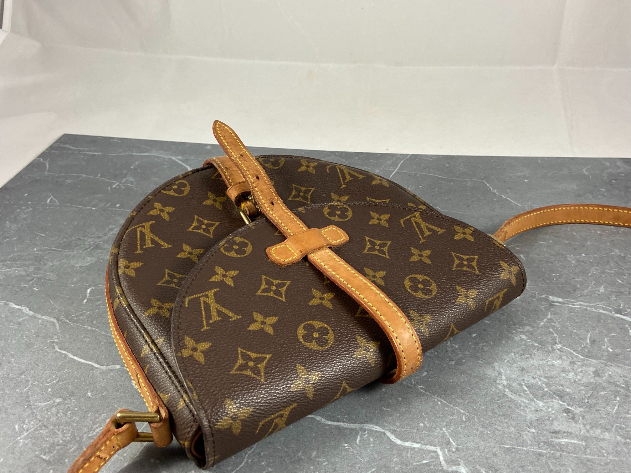 Louis Vuitton Chantilly MM Shoulder Bag Monogram Canvas