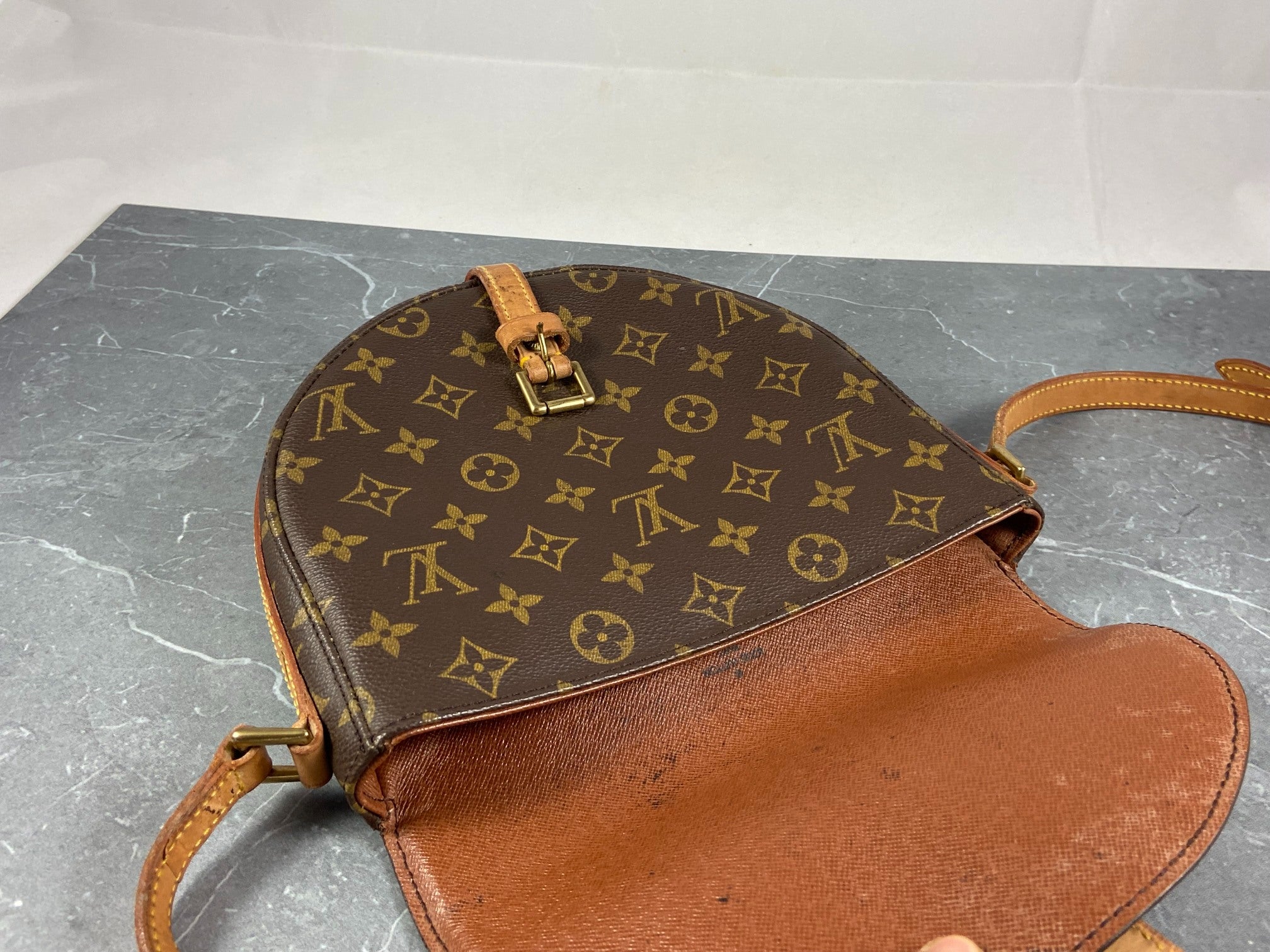 Louis Vuitton Chantilly MM Shoulder Bag Monogram Canvas