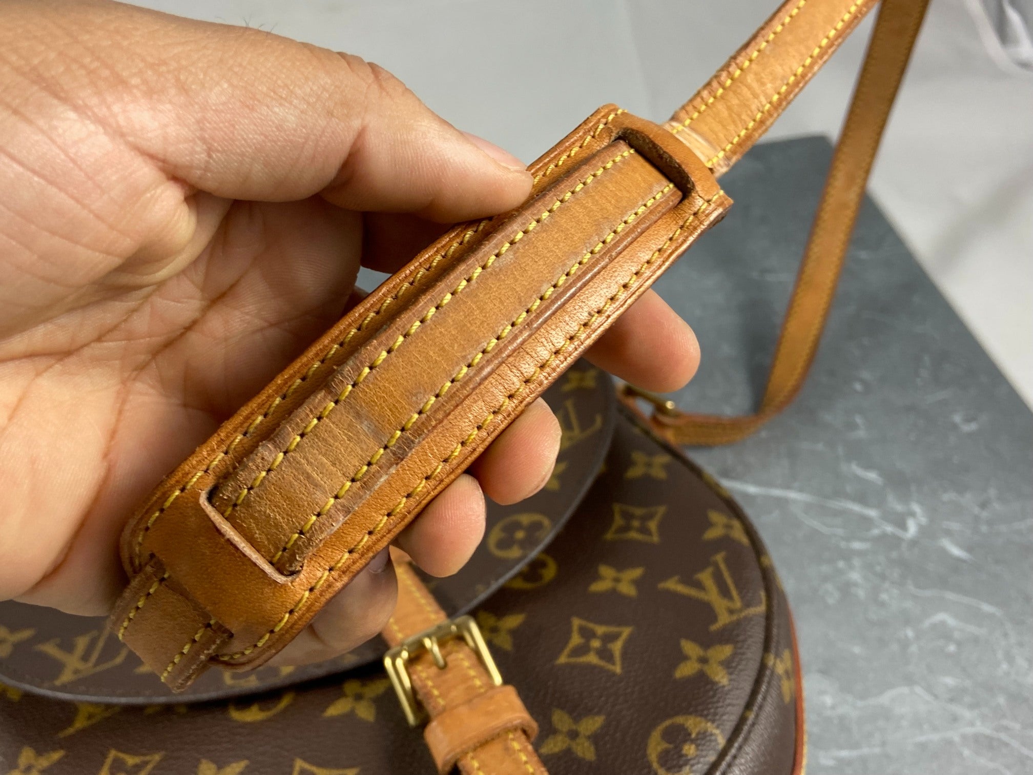 Louis Vuitton Chantilly MM Shoulder Bag Monogram Canvas