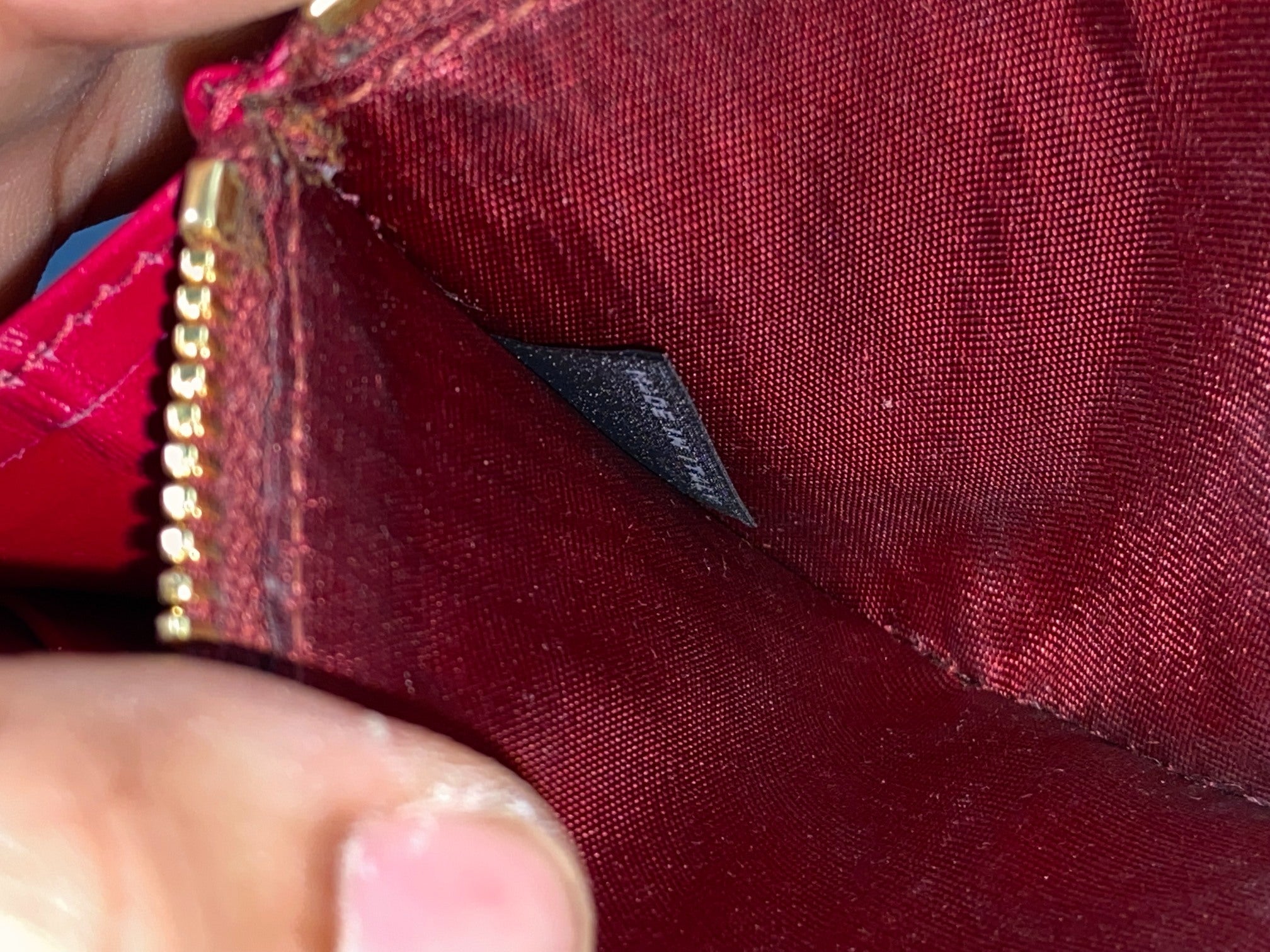 Miu Miu Long Zippy Wallet Pink Crocodile Pattern