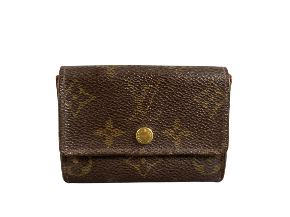 Louis Vuitton Small Wallet / Card Case Monogram Canvas