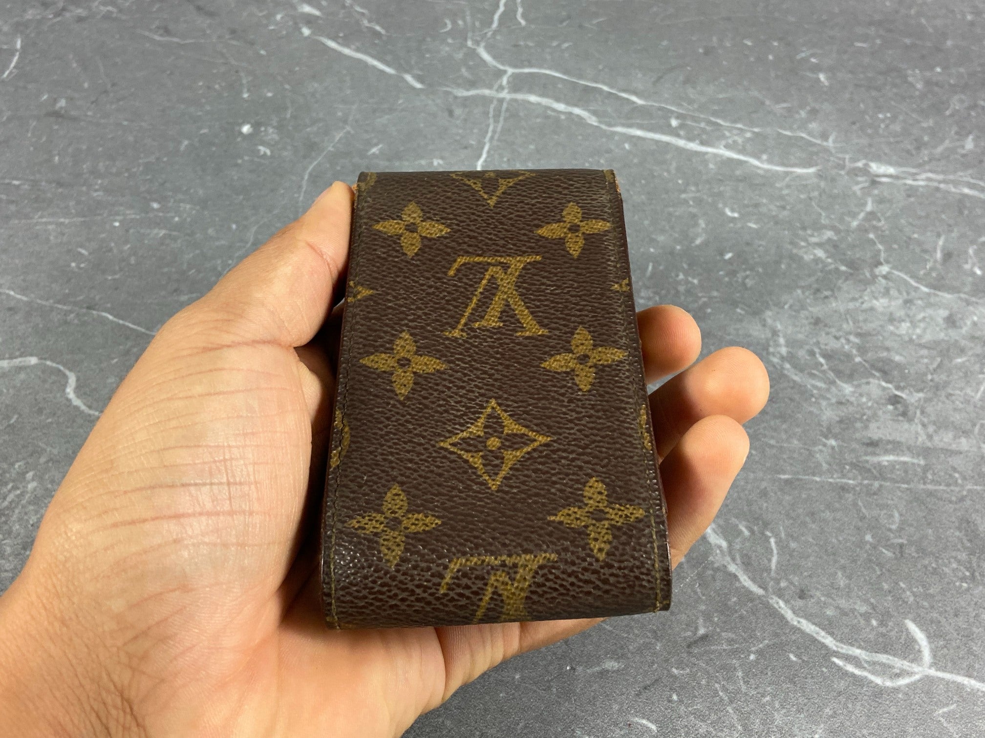 Louis Vuitton Cigarette Case Monogram Canvas