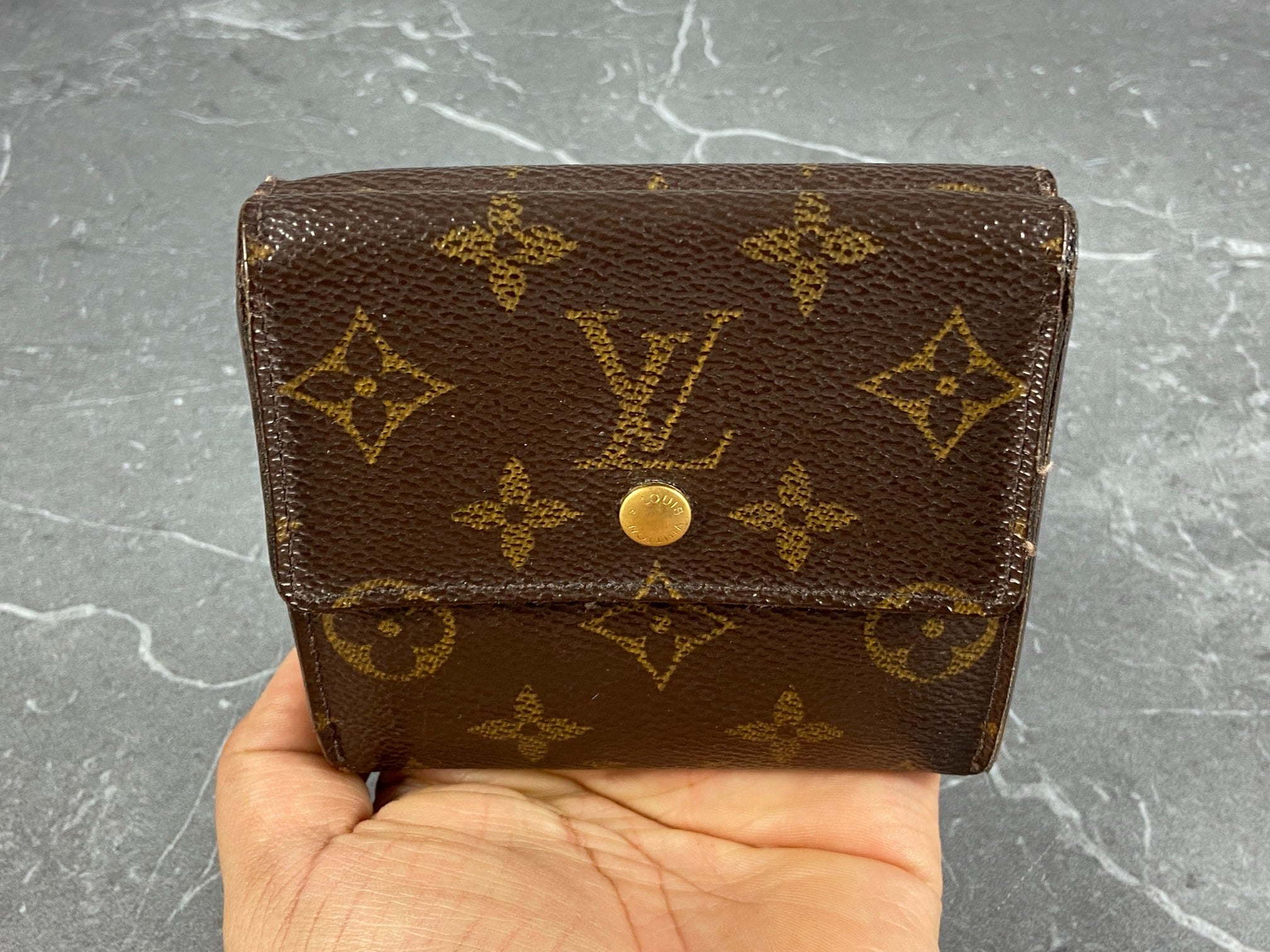 Louis Vuitton Elise Wallet Monogram Canvas
