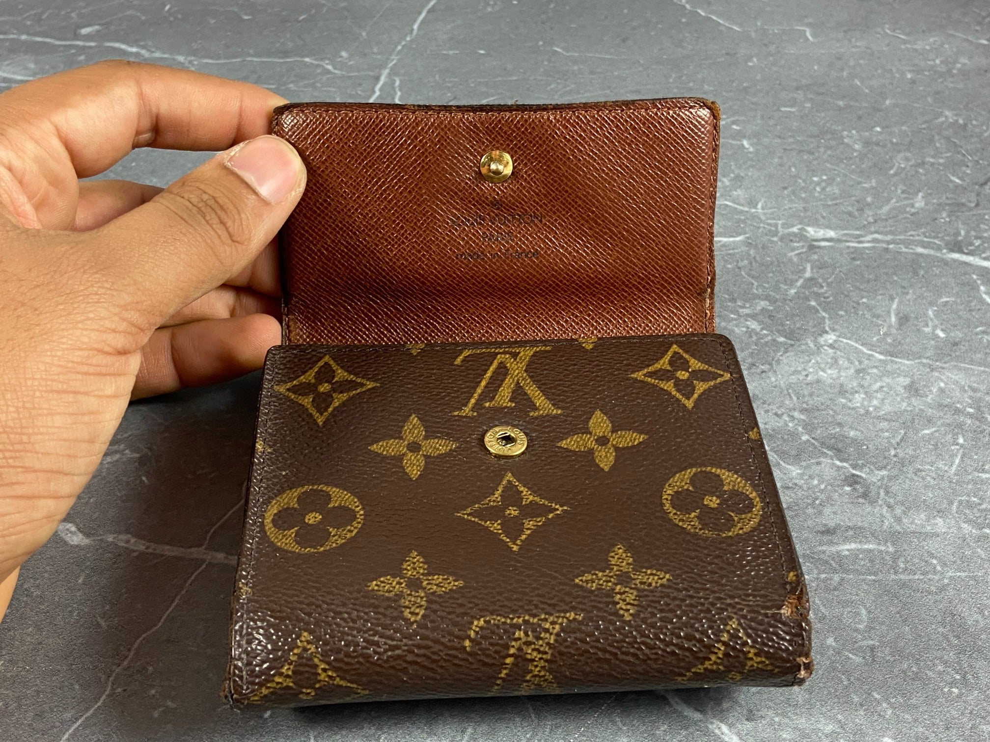 Louis Vuitton Elise Wallet Monogram Canvas