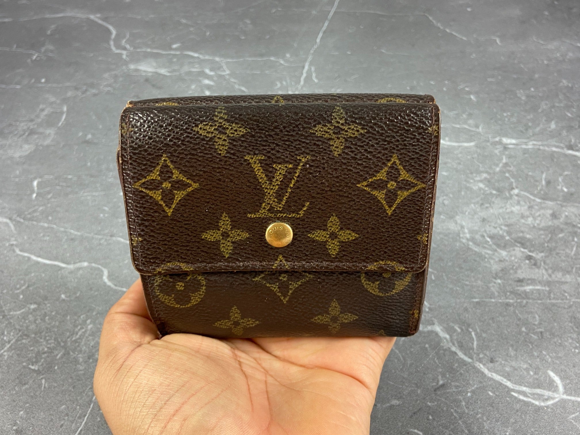 Louis Vuitton Elise Wallet Monogram Canvas