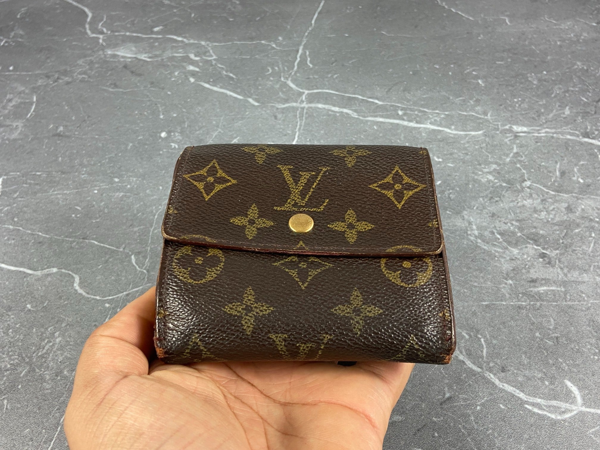 Louis Vuitton Elise Wallet Monogram Canvas