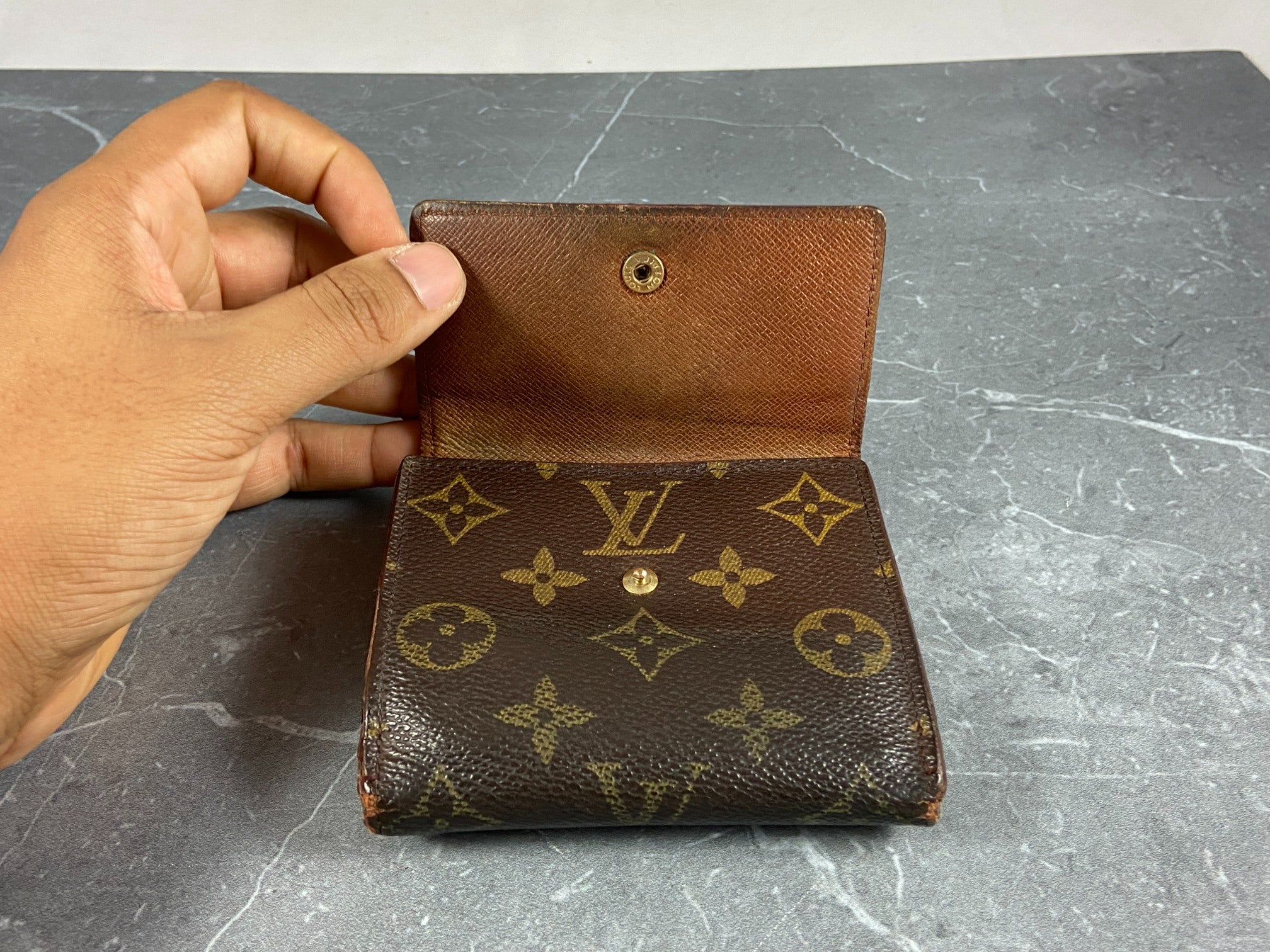 Louis Vuitton Elise Wallet Monogram Canvas