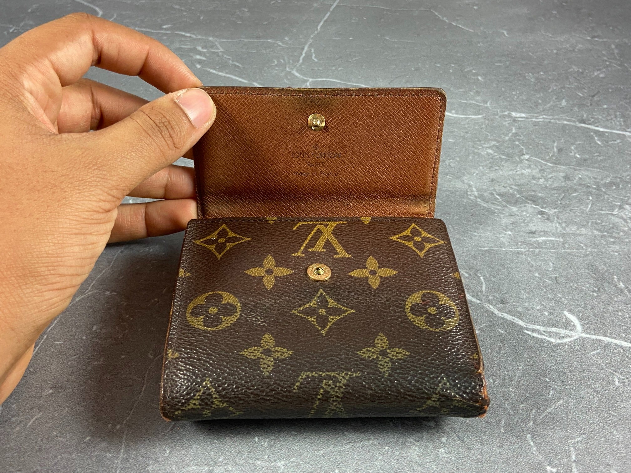 Louis Vuitton Elise Wallet Monogram Canvas
