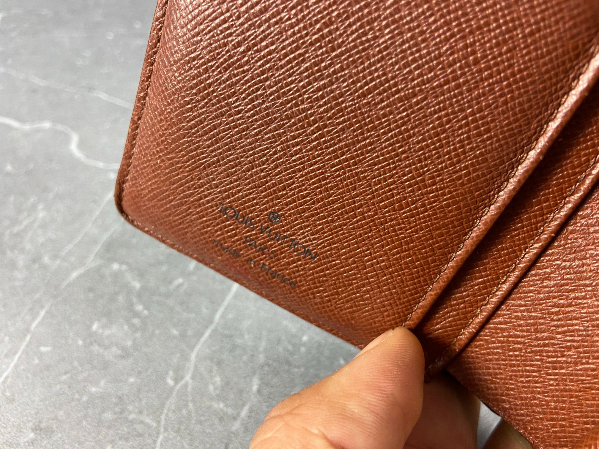 Louis Vuitton French Compact Wallet Monogram Canvas