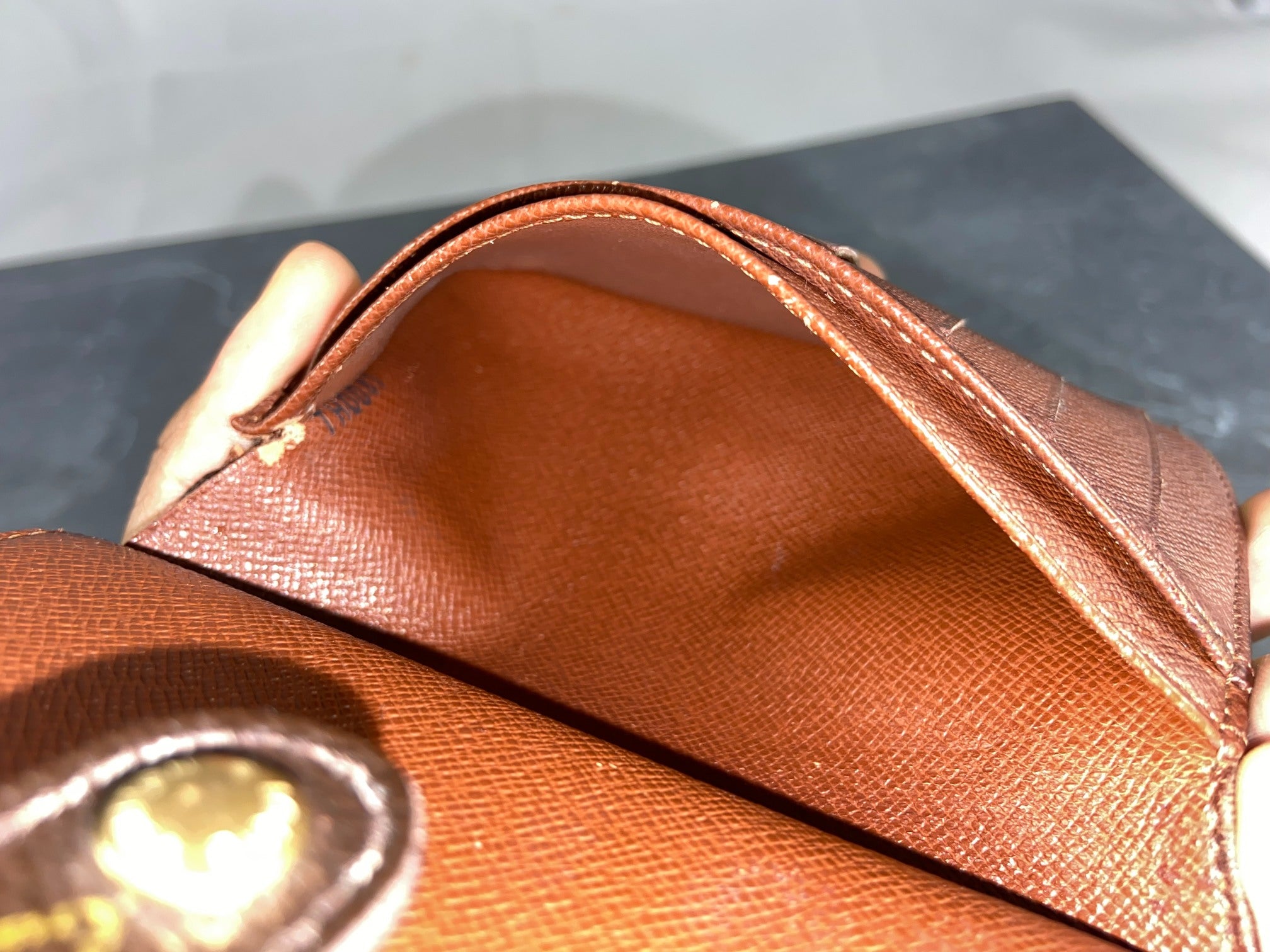 Louis Vuitton French Compact Wallet Monogram Canvas
