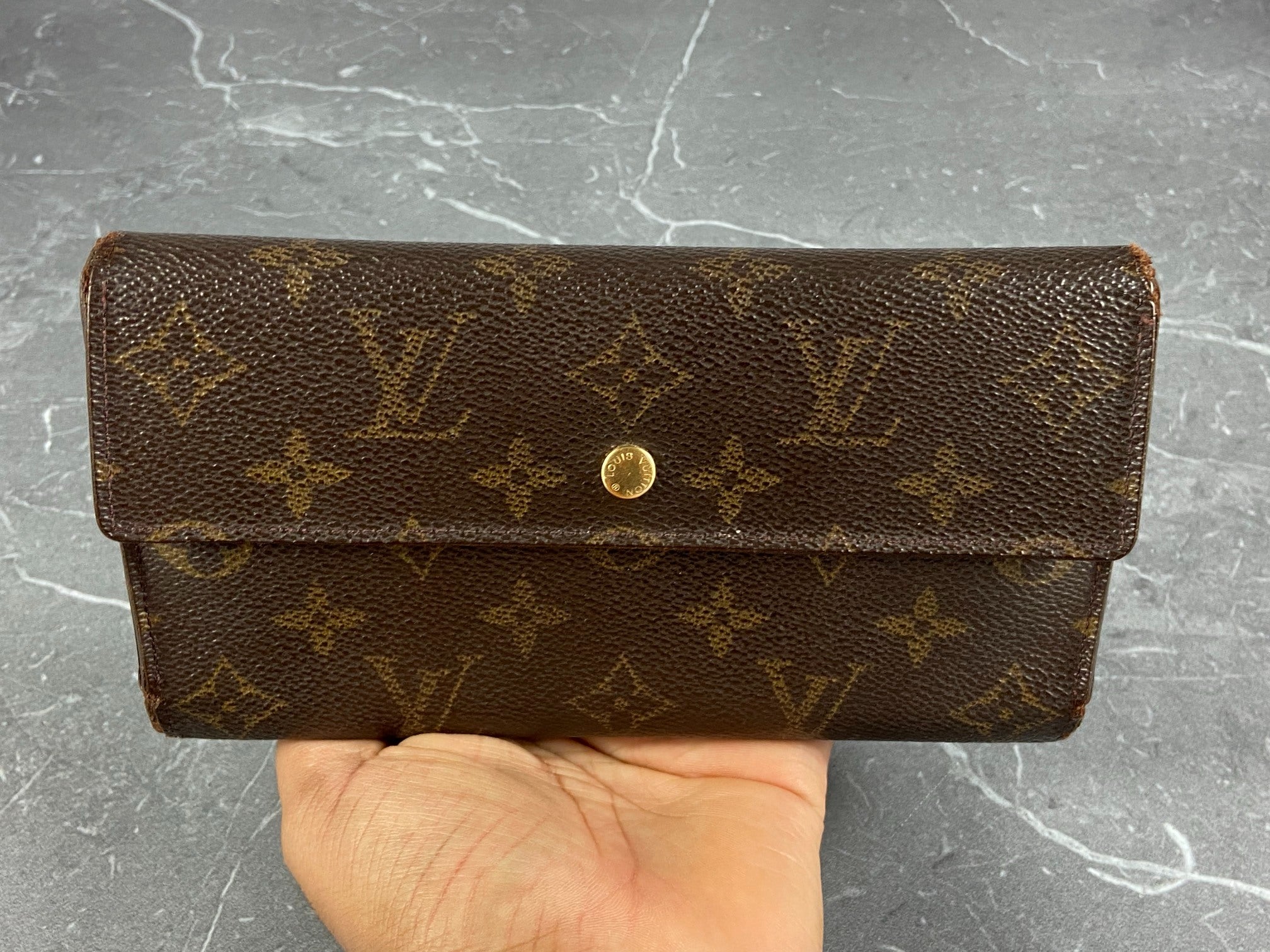 Louis Vuitton Porte Tresor International Wallet Monogram Canvas