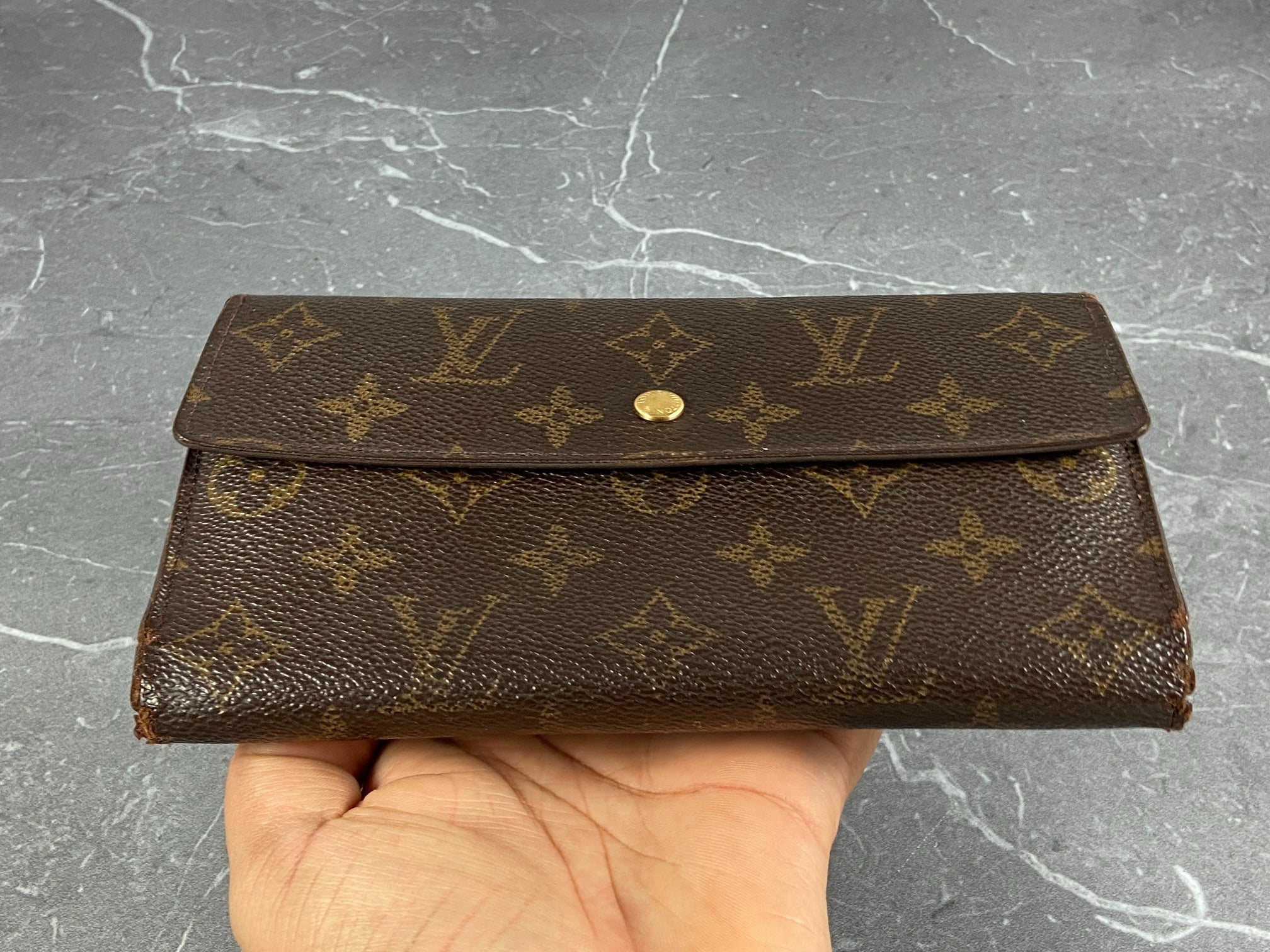 Louis Vuitton Porte Tresor International Wallet Monogram Canvas
