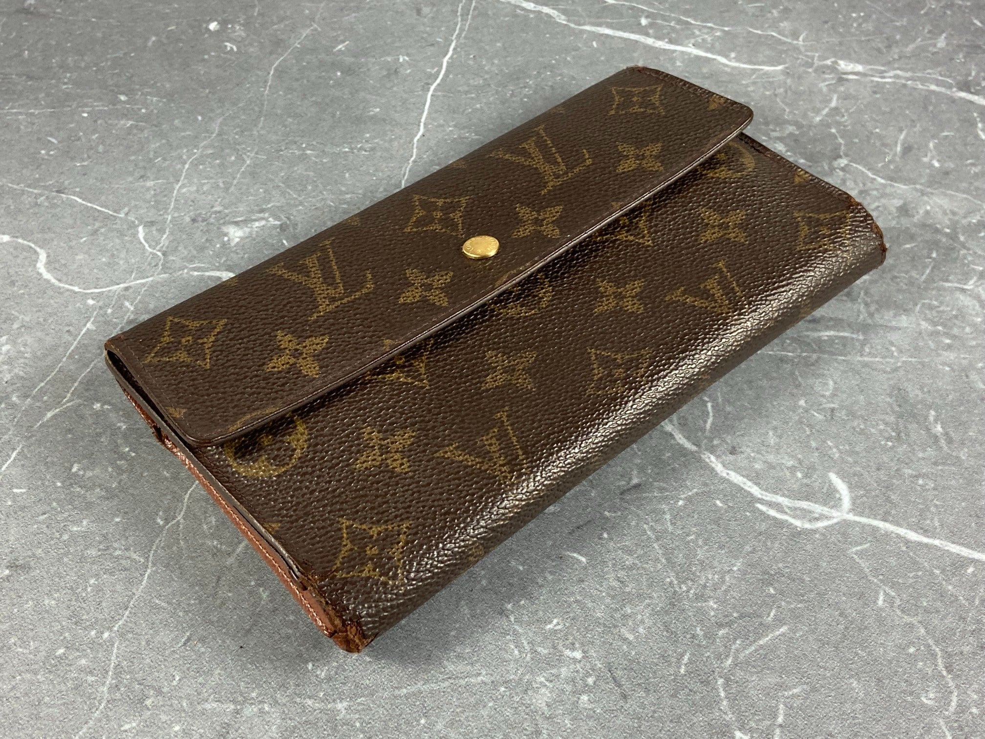 Louis Vuitton Porte Tresor International Wallet Monogram Canvas