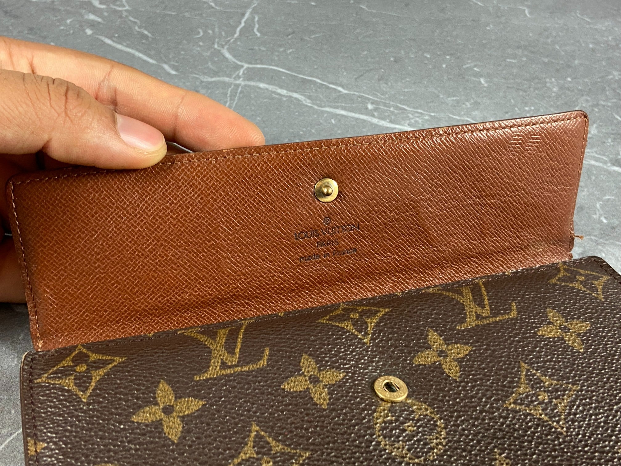 Louis Vuitton Porte Tresor International Wallet Monogram Canvas