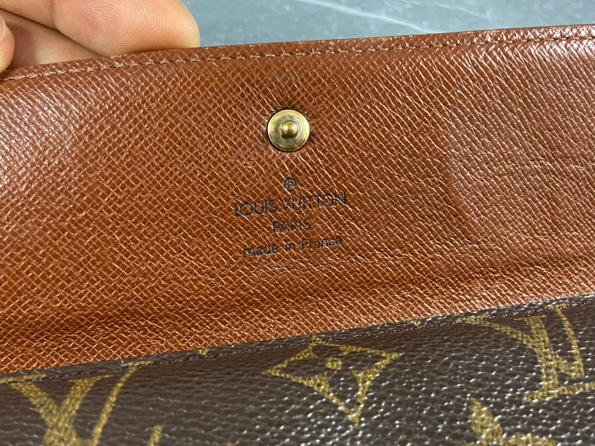 Louis Vuitton Porte Tresor International Wallet Monogram Canvas