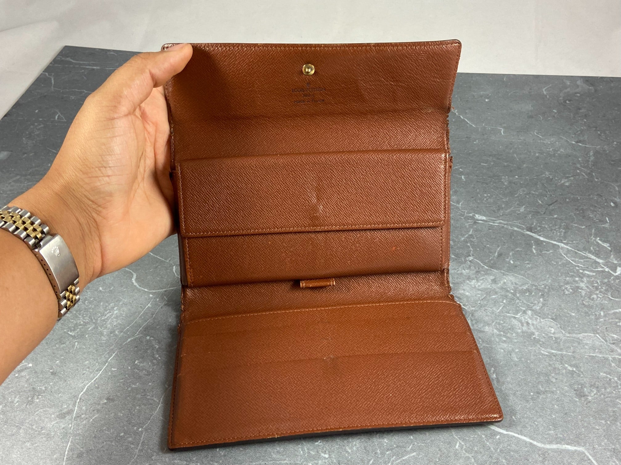 Louis Vuitton Porte Tresor International Wallet Monogram Canvas