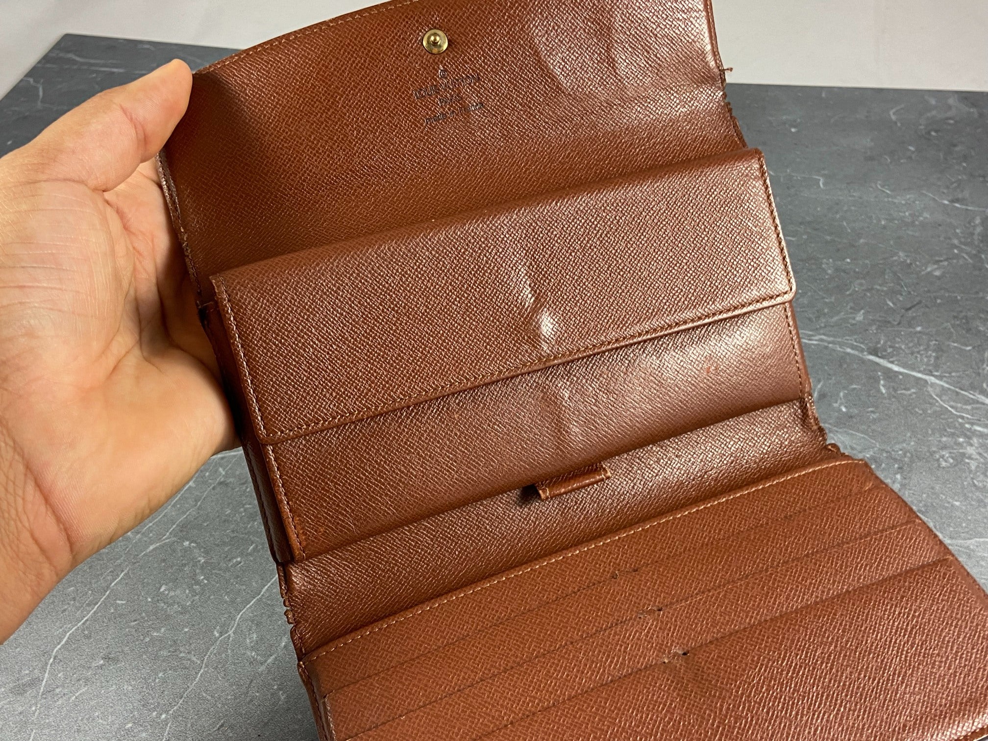 Louis Vuitton Porte Tresor International Wallet Monogram Canvas