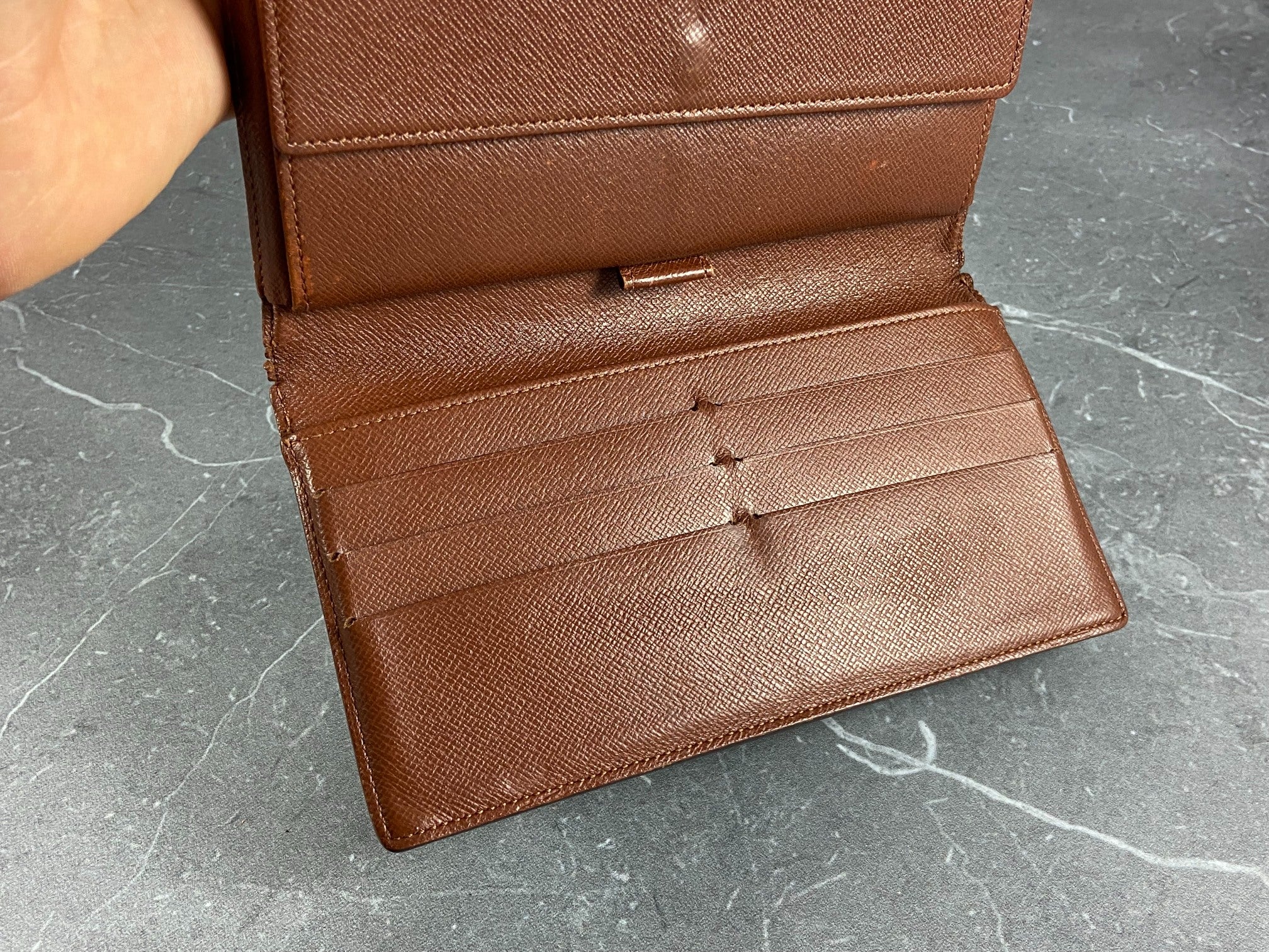 Louis Vuitton Porte Tresor International Wallet Monogram Canvas