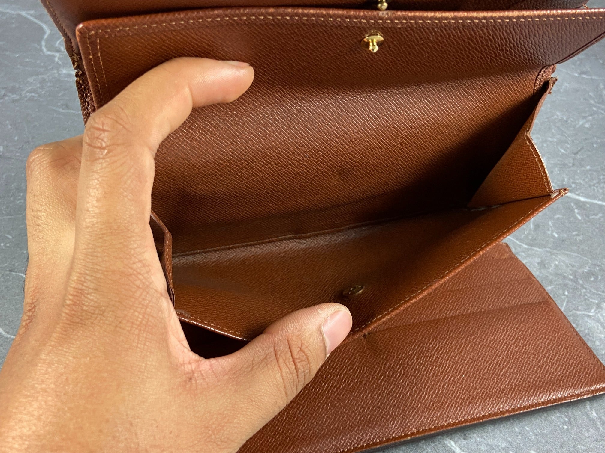 Louis Vuitton Porte Tresor International Wallet Monogram Canvas