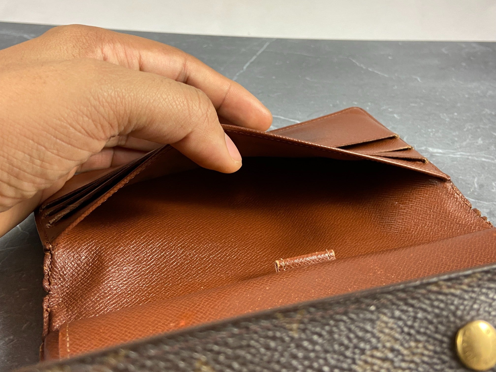 Louis Vuitton Porte Tresor International Wallet Monogram Canvas