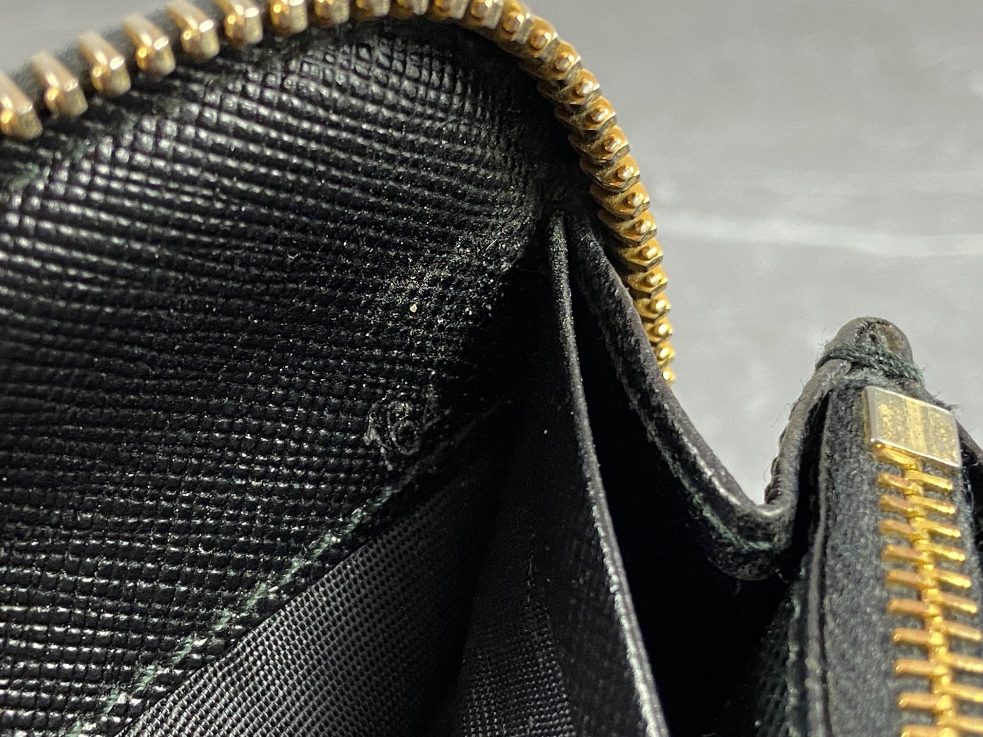 Prada Tessuto Nylon Zippy Wallet Black