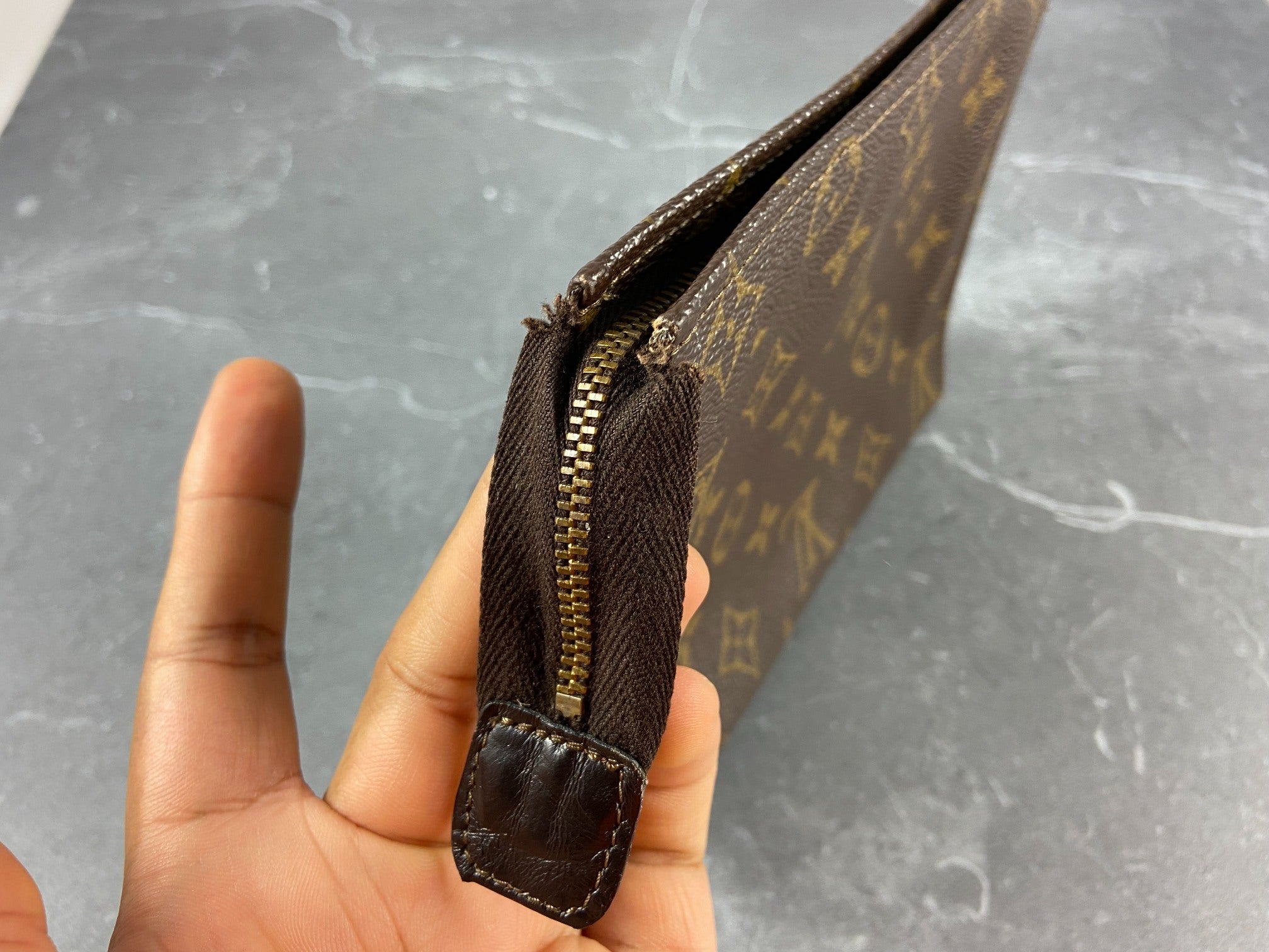 Louis Vuitton Poche Toilette 19 Monogram Canvas