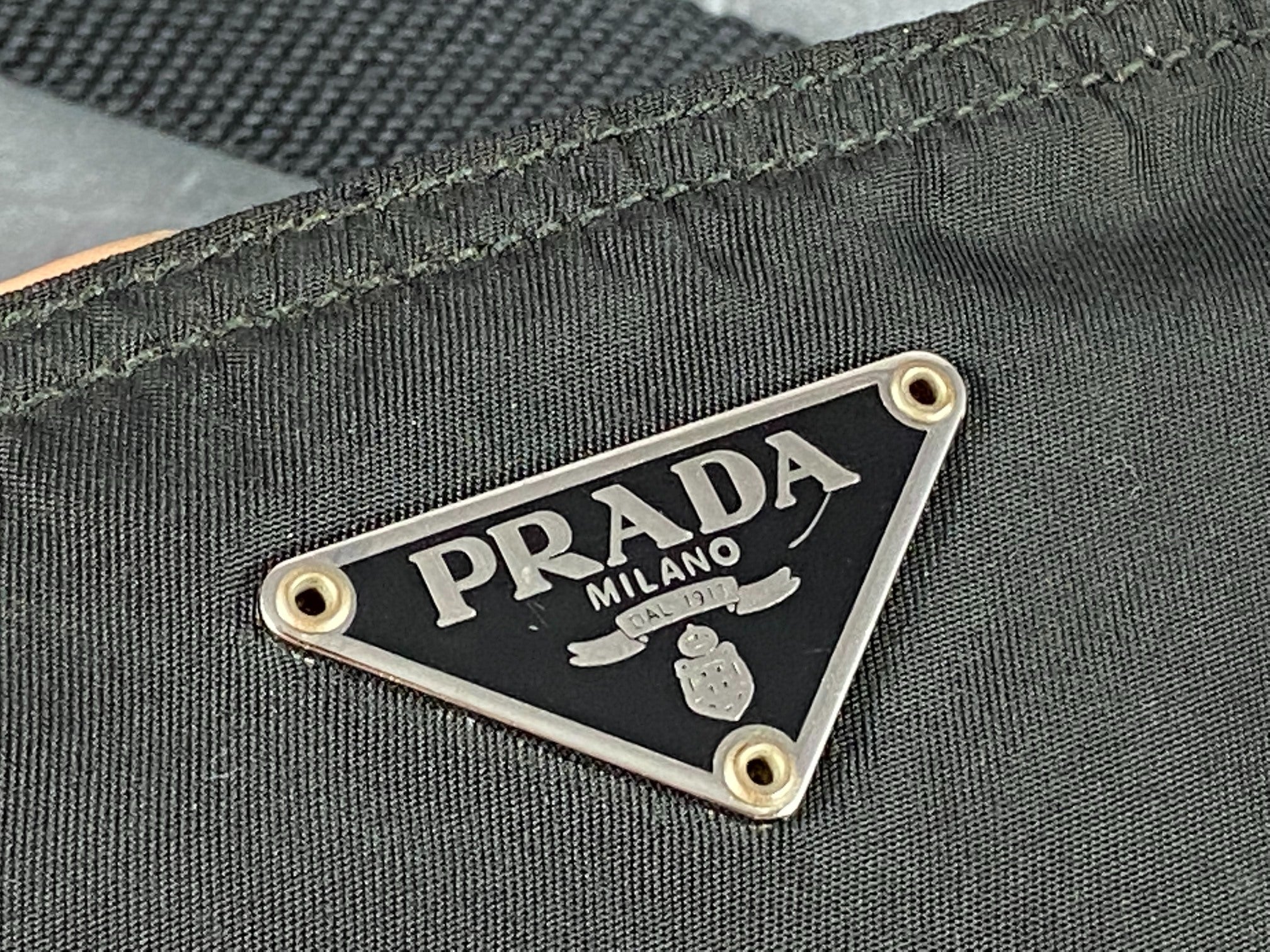 Prada Tessuto Nylon Small Shoulder / Crossbody Bag Black