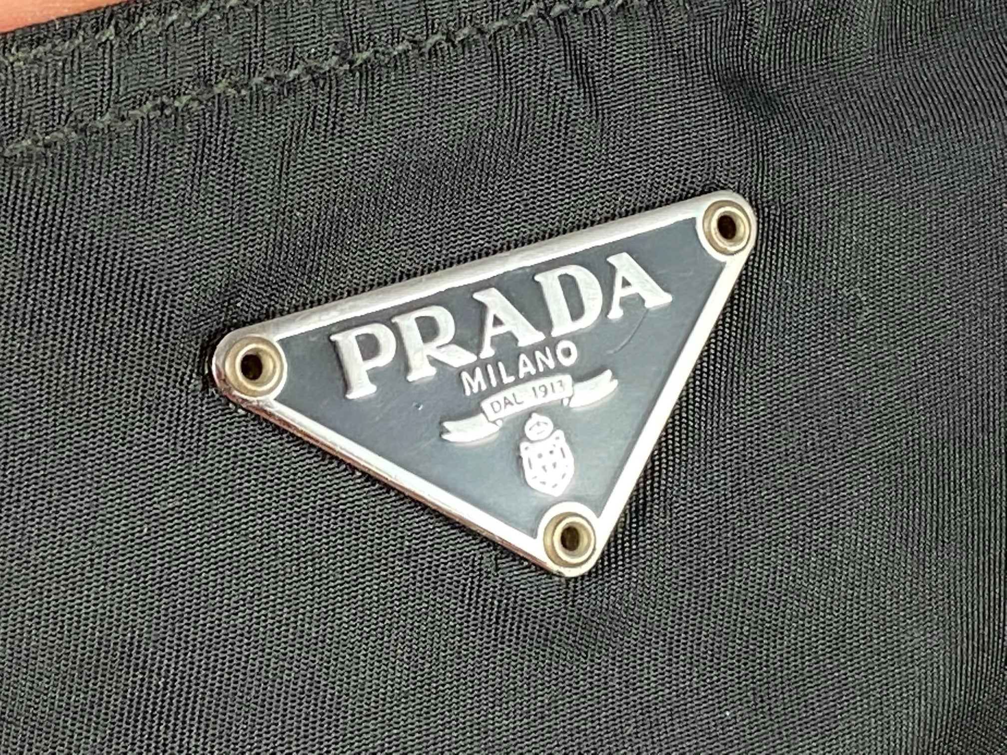 Prada Tessuto Nylon Small Shoulder / Crossbody Bag Black