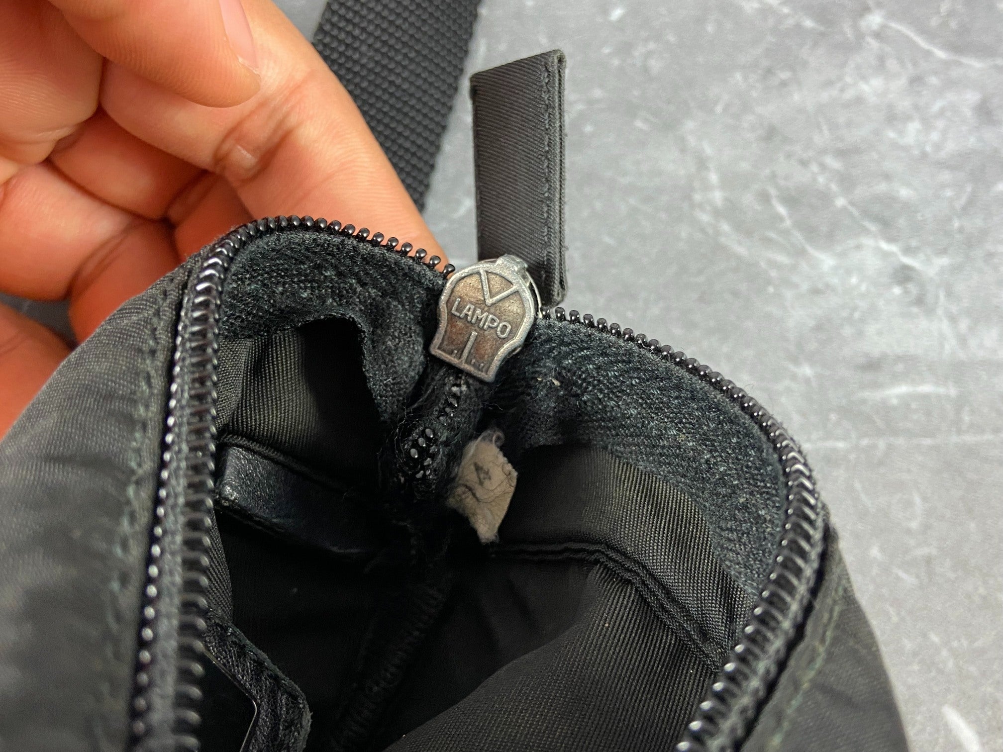 Prada Tessuto Nylon Small Shoulder / Crossbody Bag Black