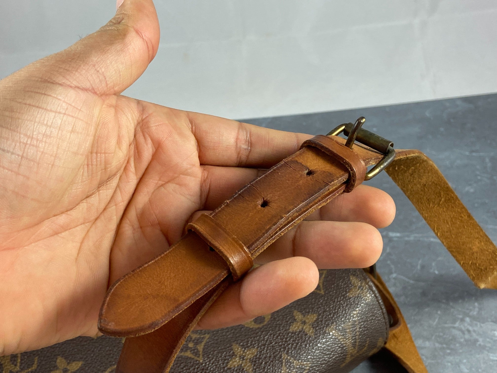 Louis Vuitton Cartouchière MM Shoulder Bag Monogram Canvas