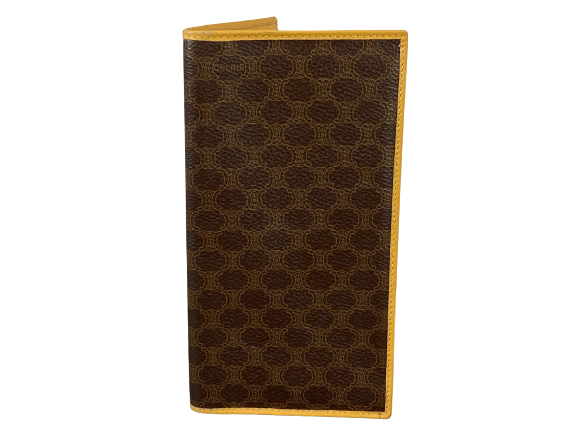 Celine Macadam Long Wallet Brown