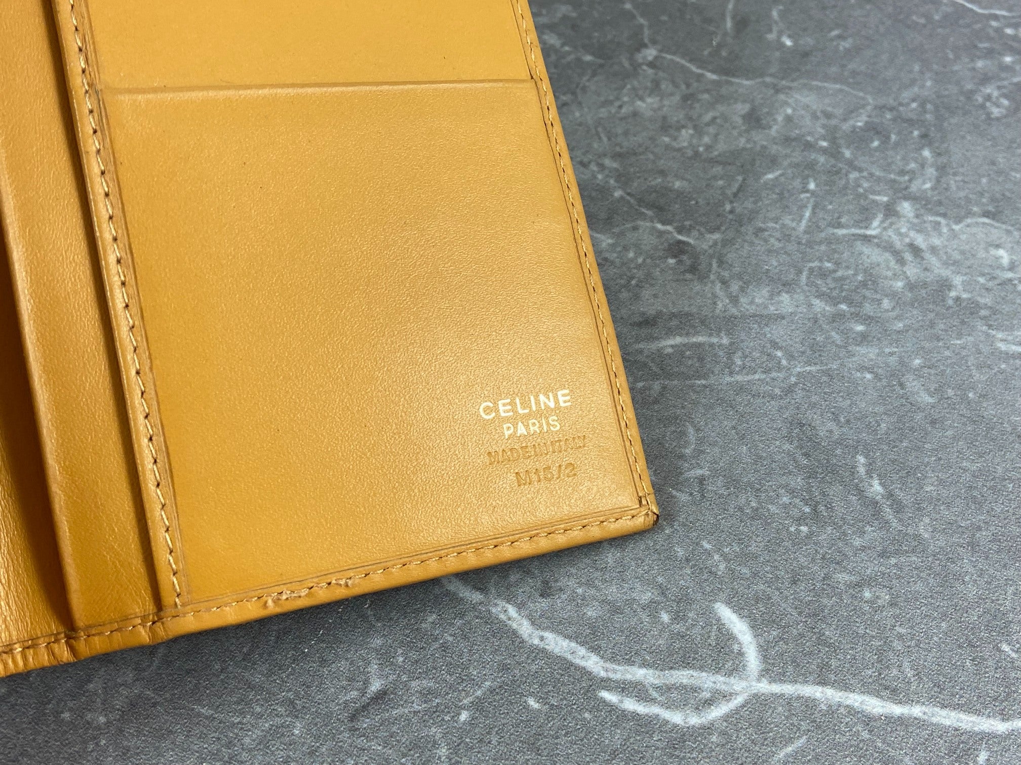Celine Macadam Long Wallet Brown