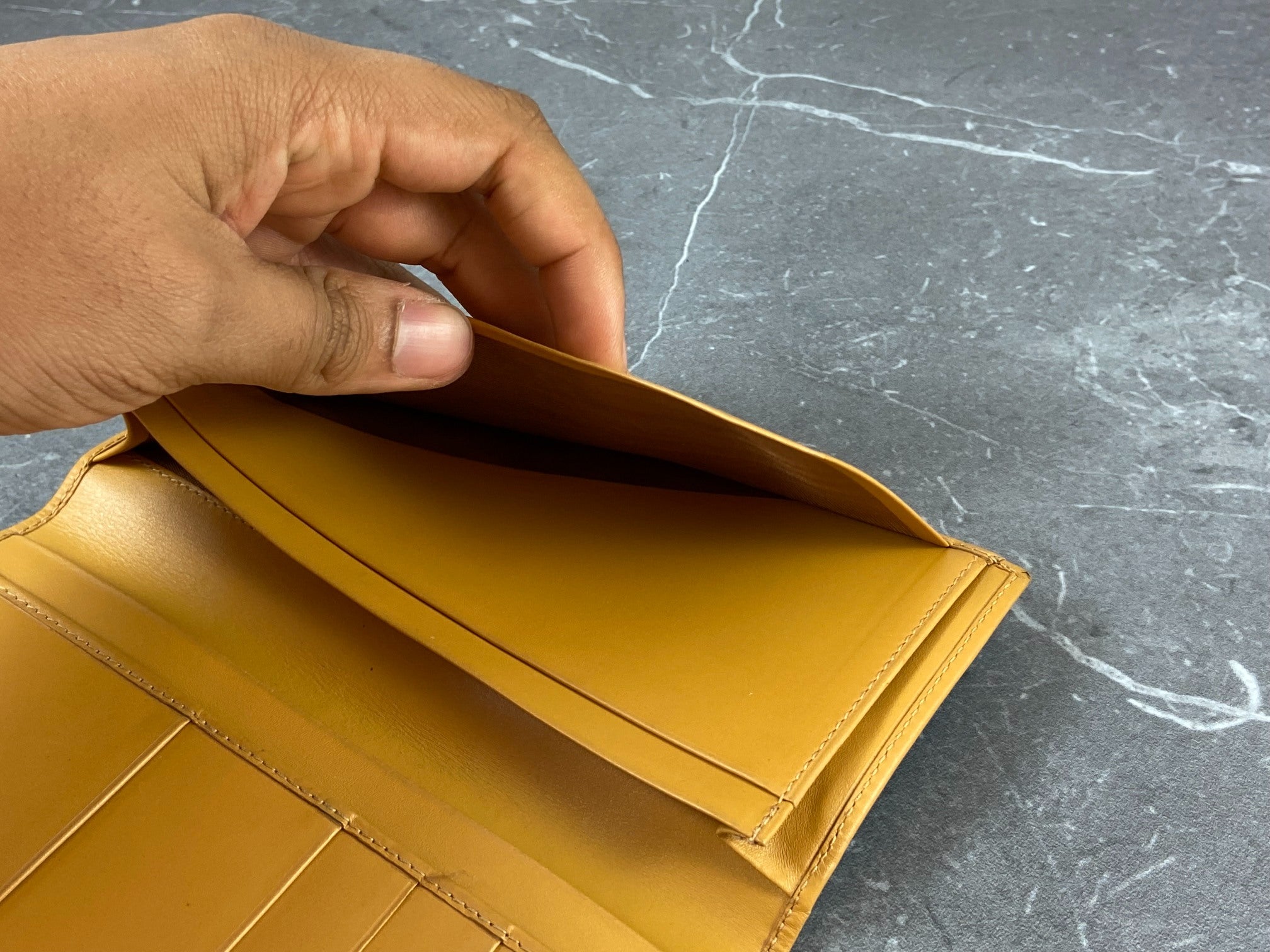 Celine Macadam Long Wallet Brown