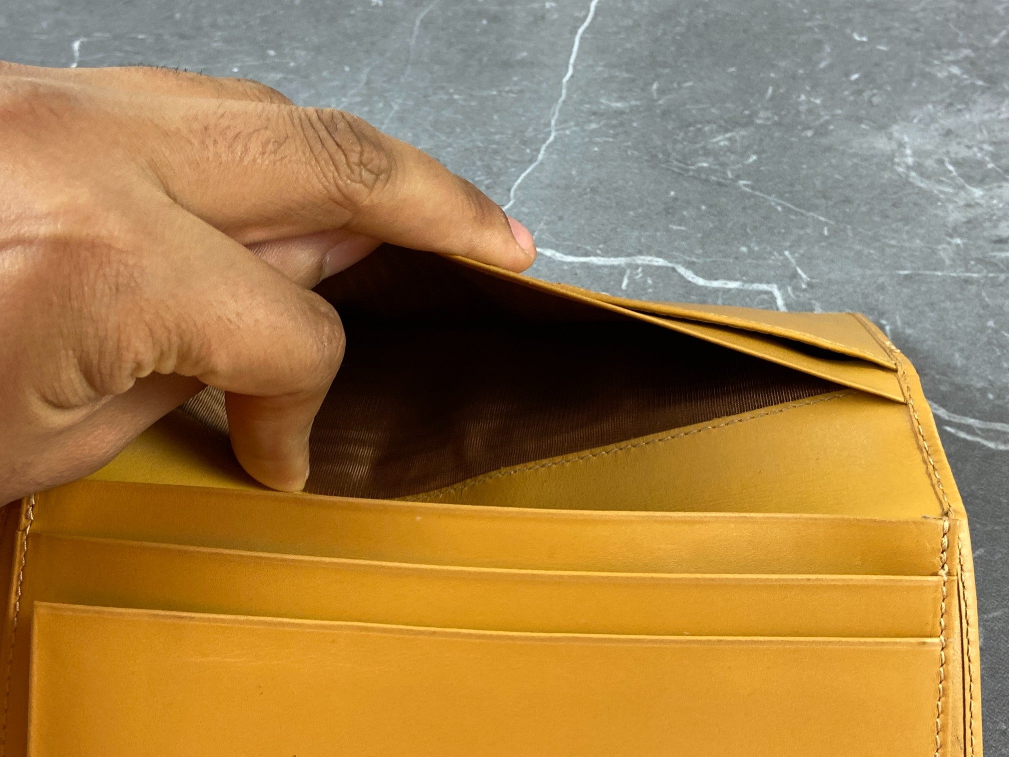 Celine Macadam Long Wallet Brown