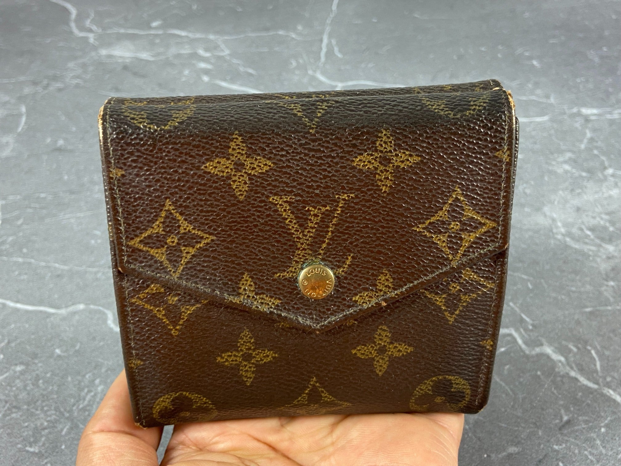 Louis Vuitton Elise Wallet Monogram Canvas
