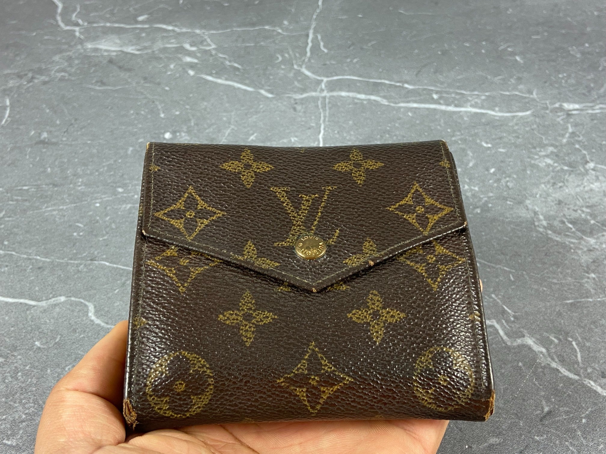 Louis Vuitton Elise Wallet Monogram Canvas