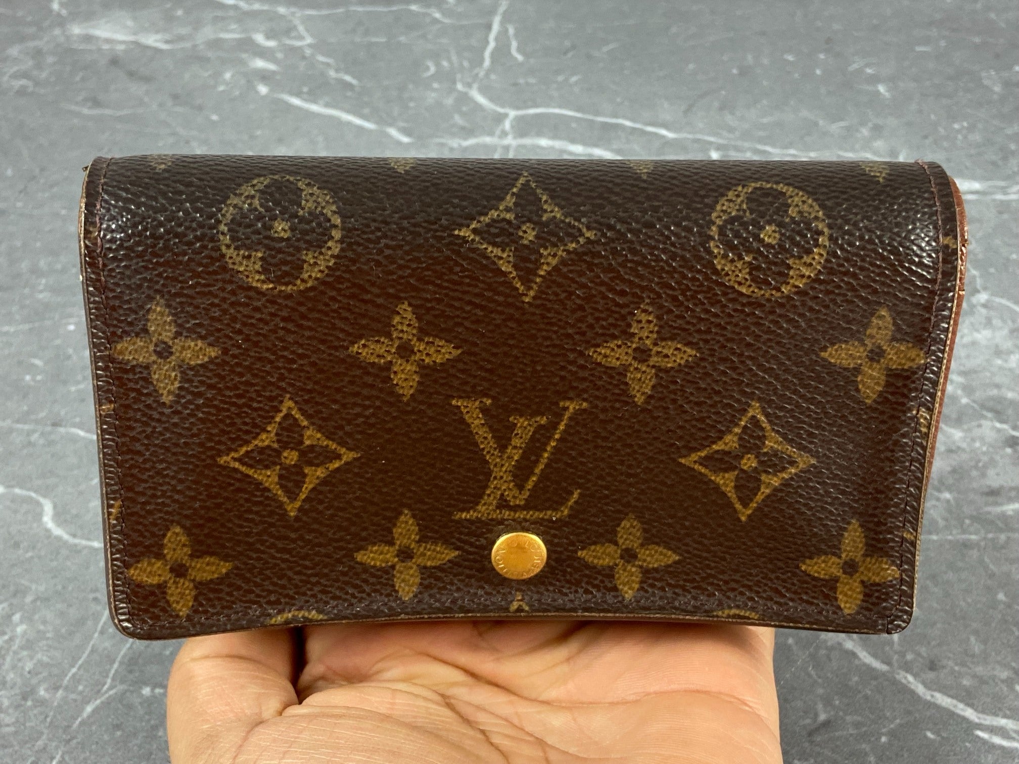 Louis Vuitton Porte-Monnaie Tresor Monogram Canvas