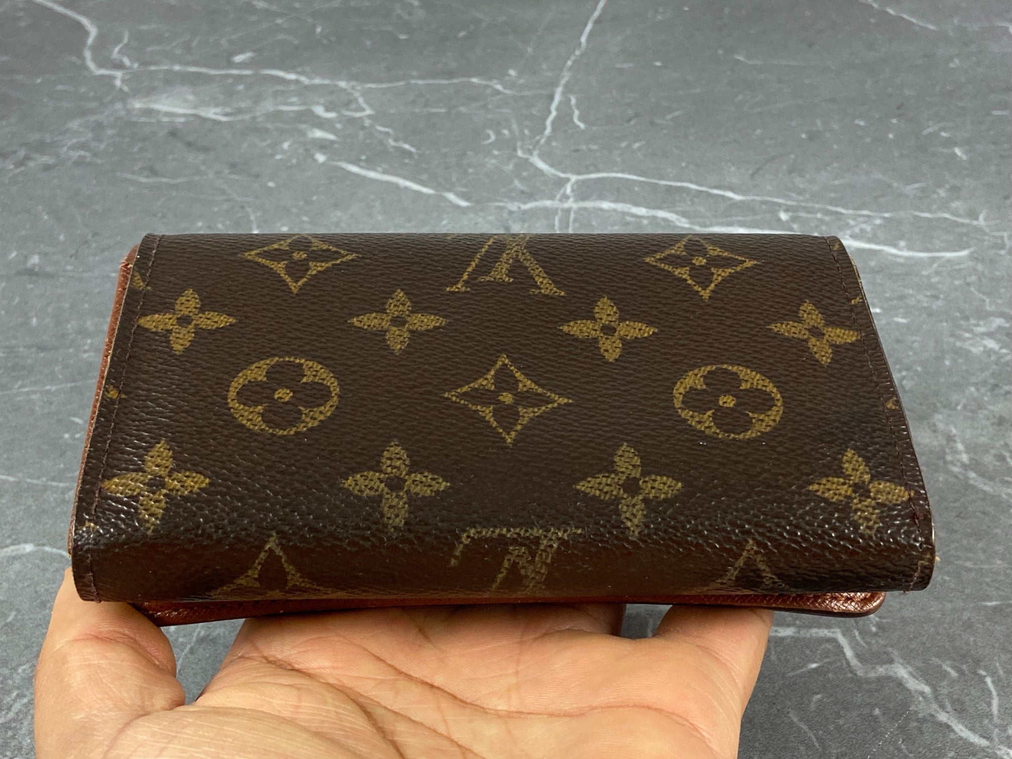 Louis Vuitton Porte-Monnaie Tresor Monogram Canvas