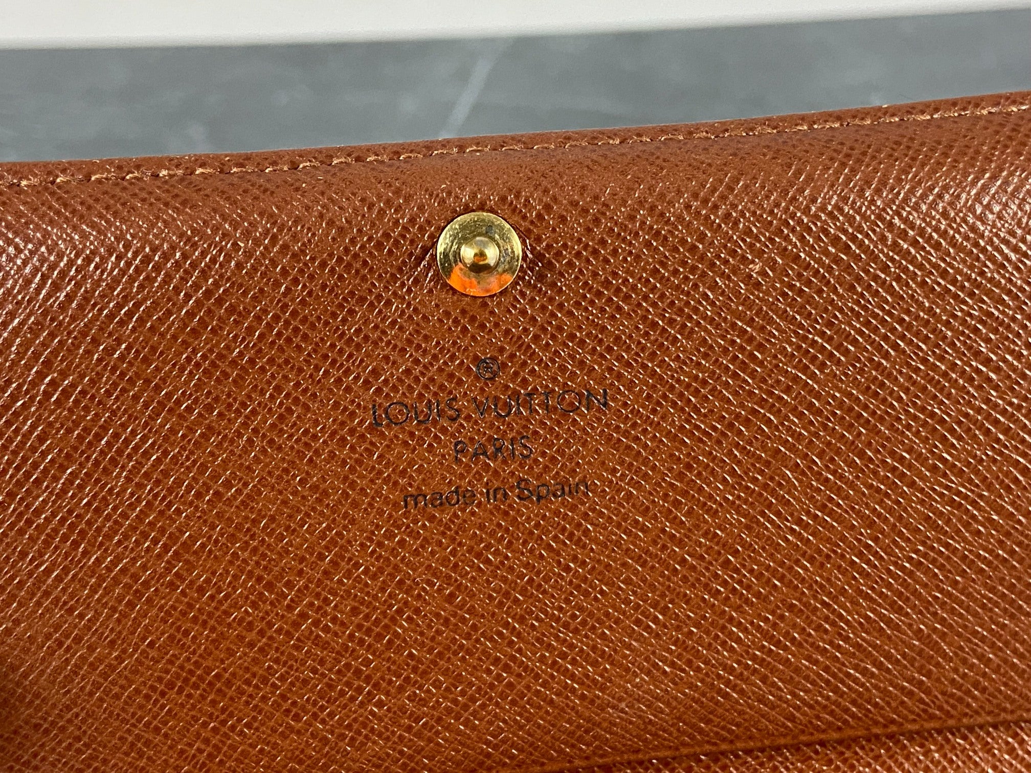 Louis Vuitton Porte-Monnaie Tresor Monogram Canvas